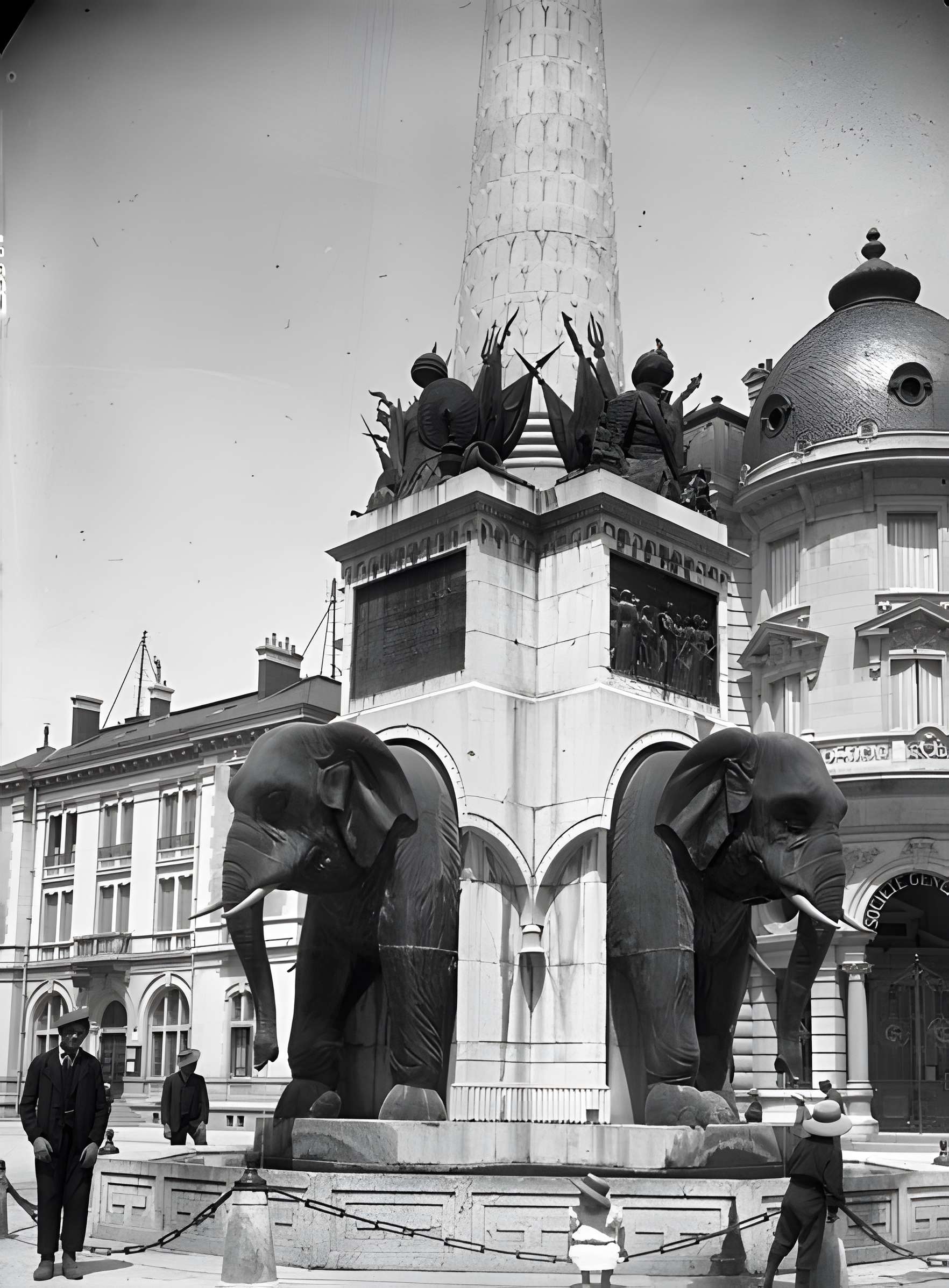 Fontaine des éléphants de Chambéry
