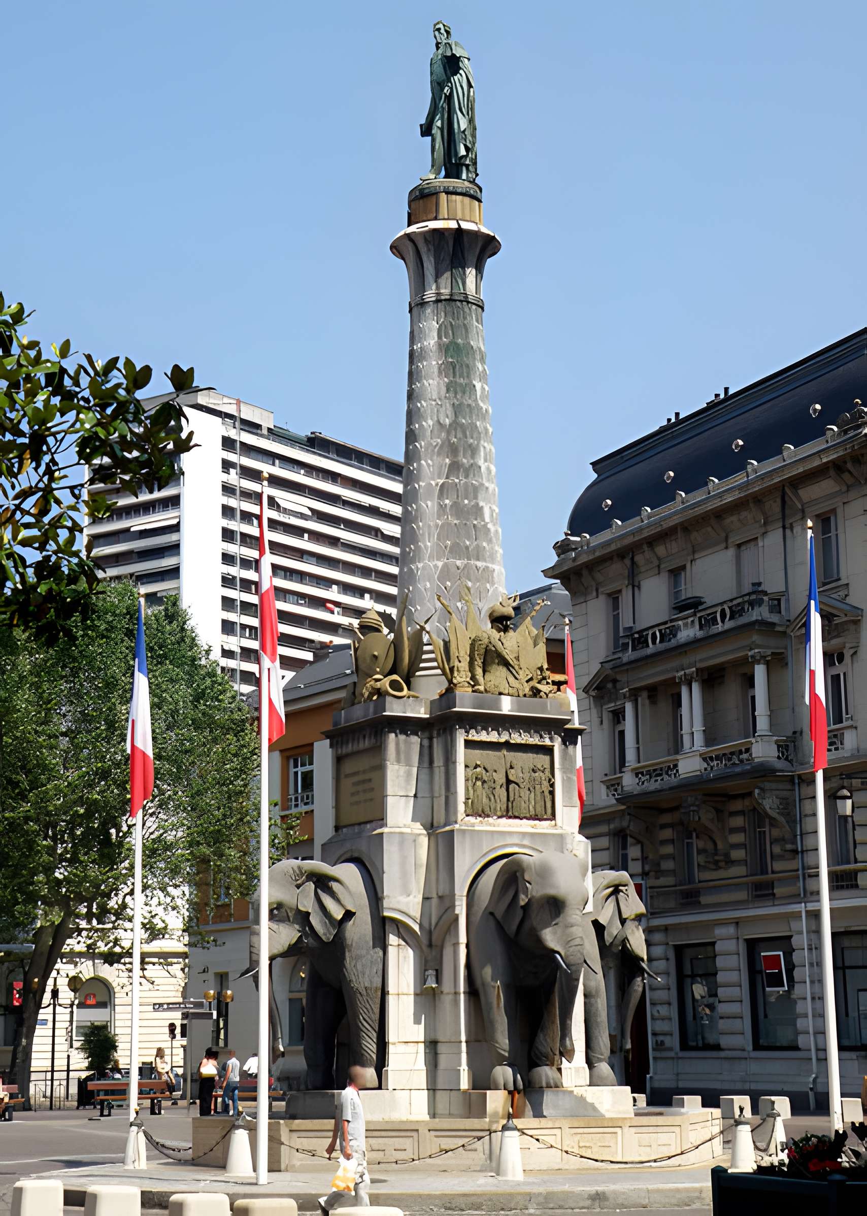 Fontaine des éléphants de Chambéry
