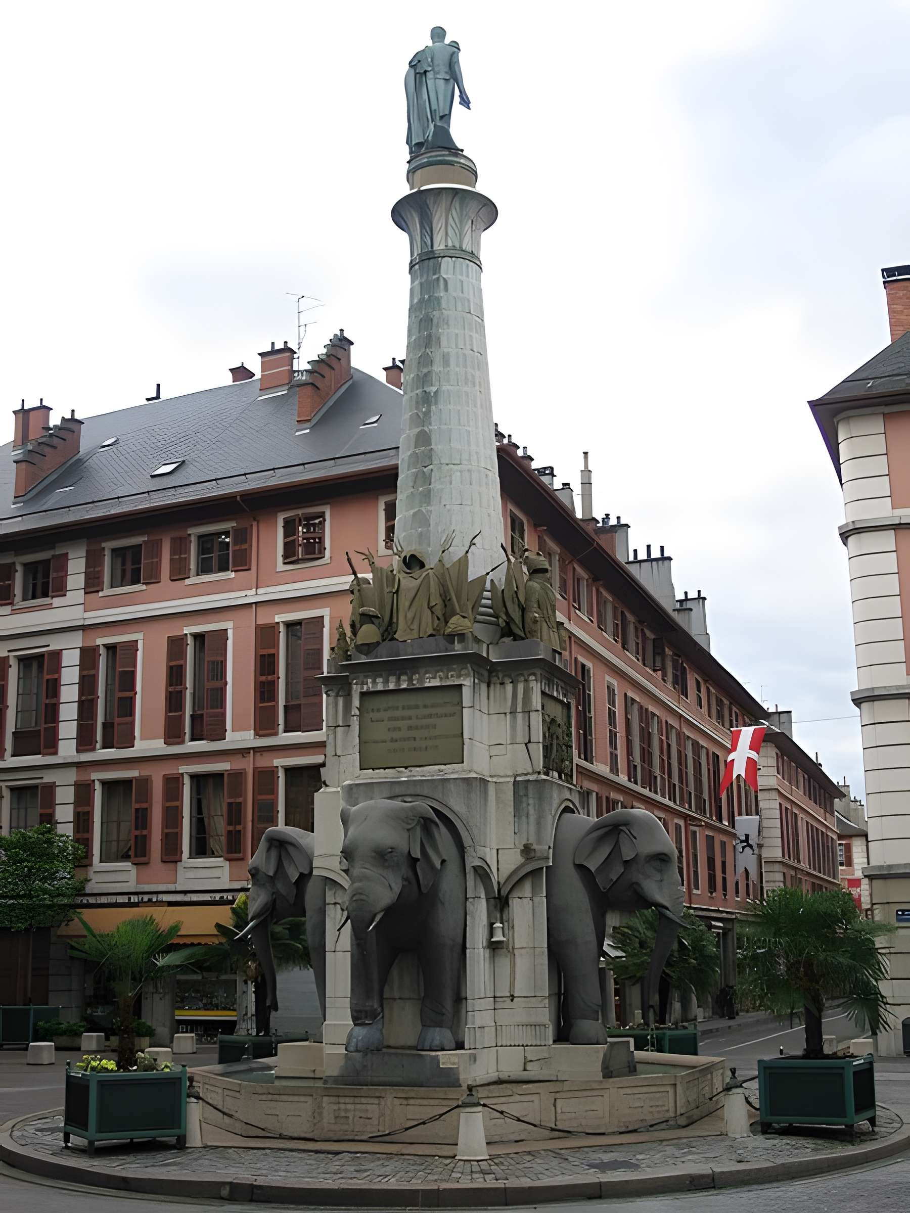 Fontaine des éléphants de Chambéry