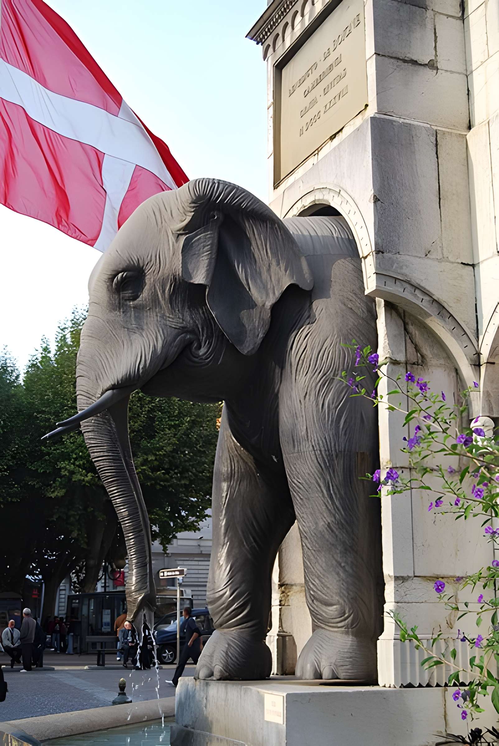 Fontaine des éléphants de Chambéry