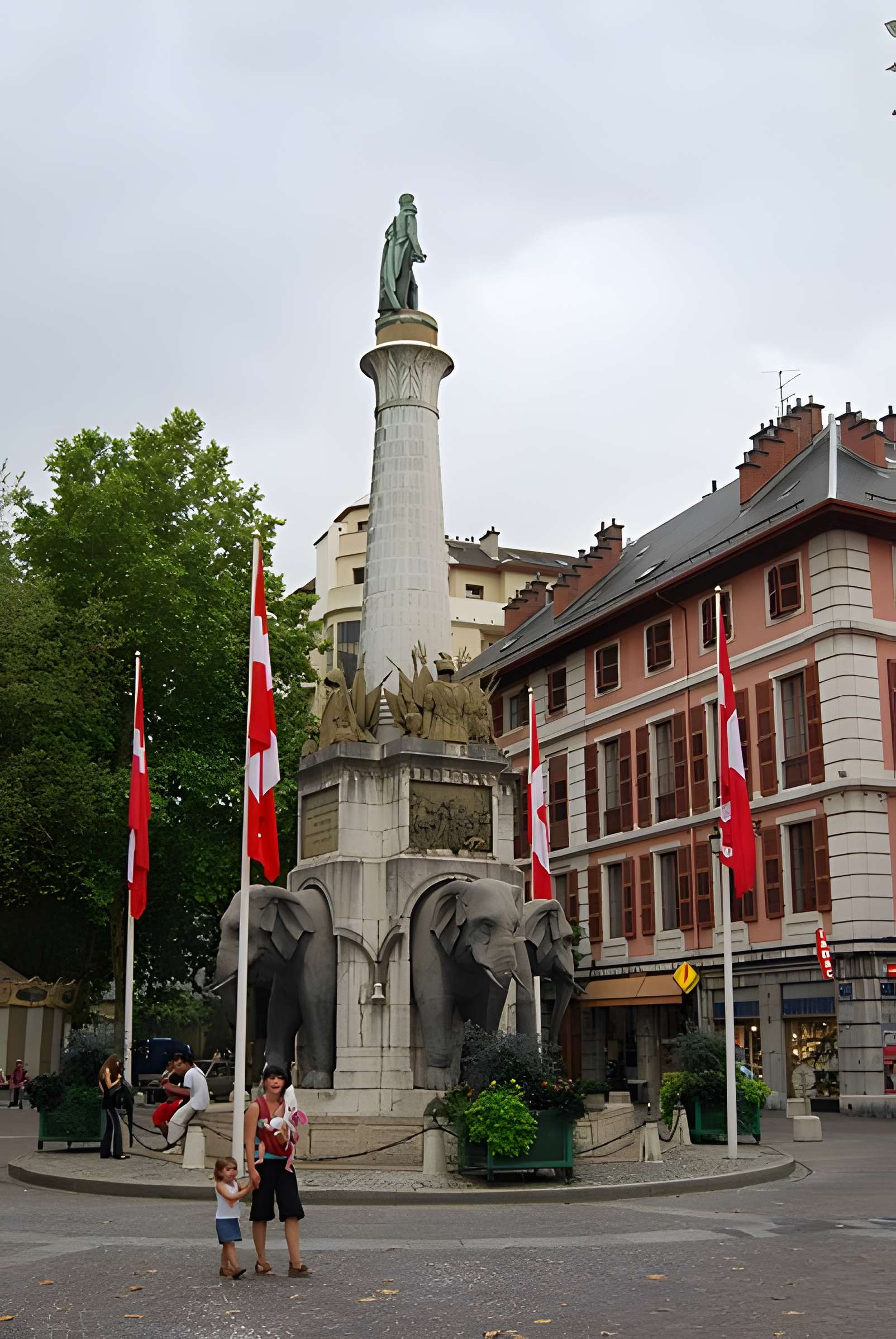 Fontaine des éléphants de Chambéry