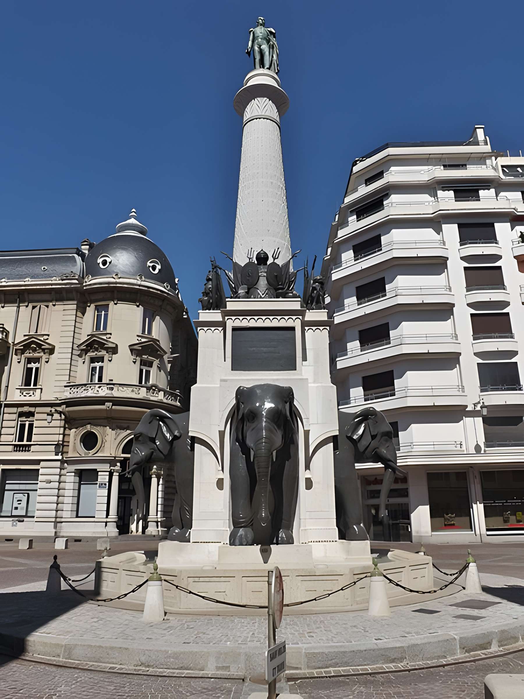 Fontaine des éléphants de Chambéry