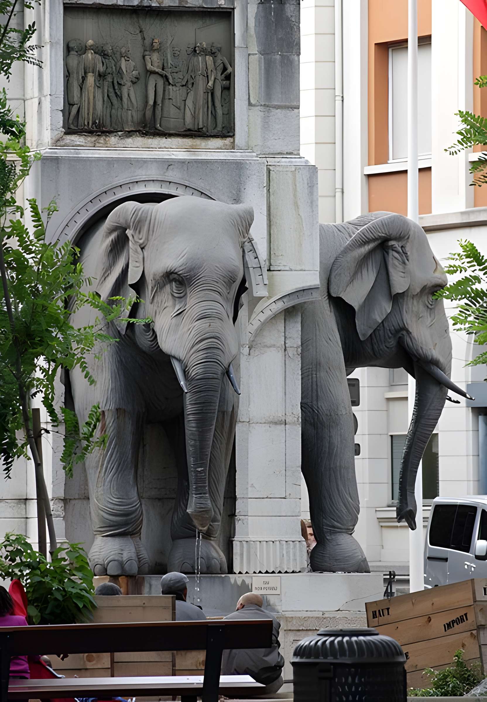 Fontaine des éléphants de Chambéry