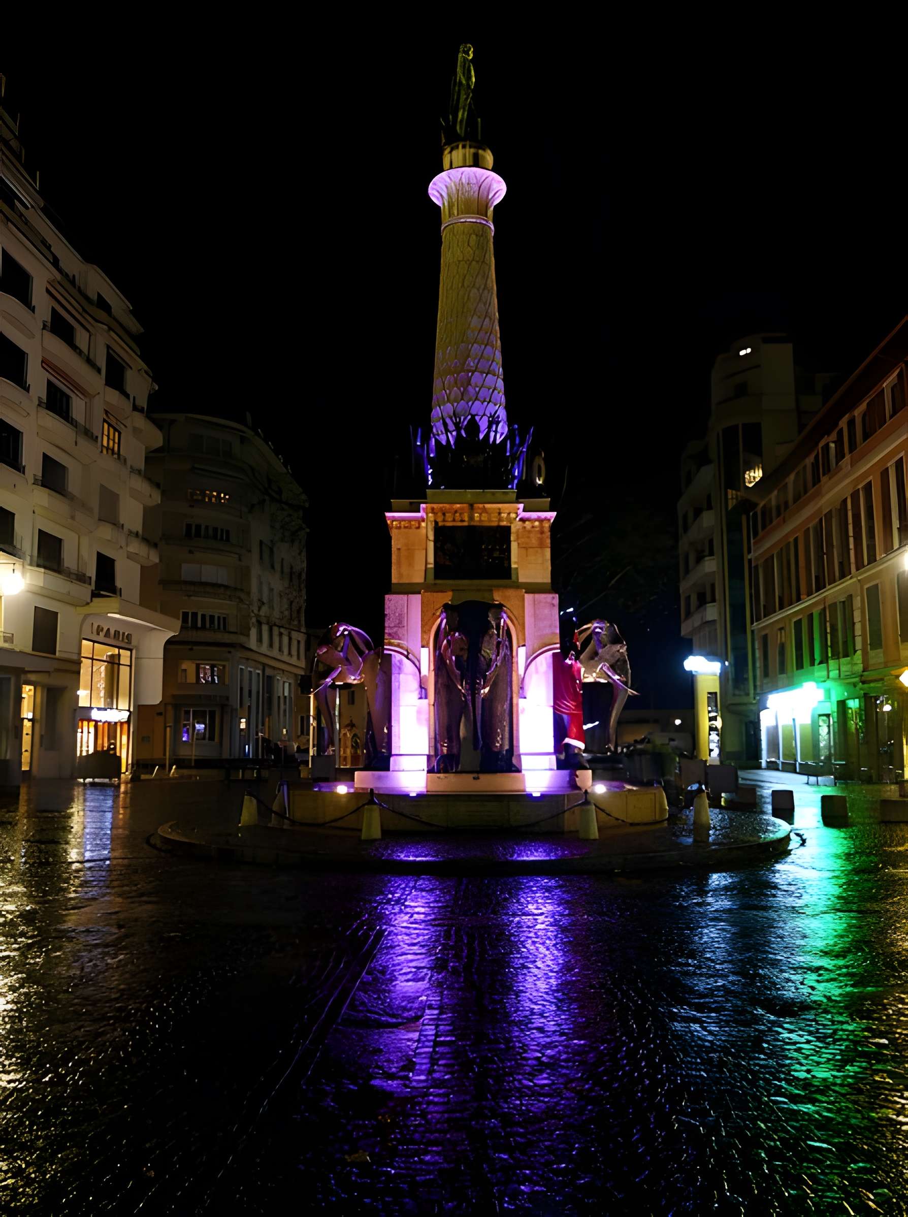 Fontaine des éléphants de Chambéry