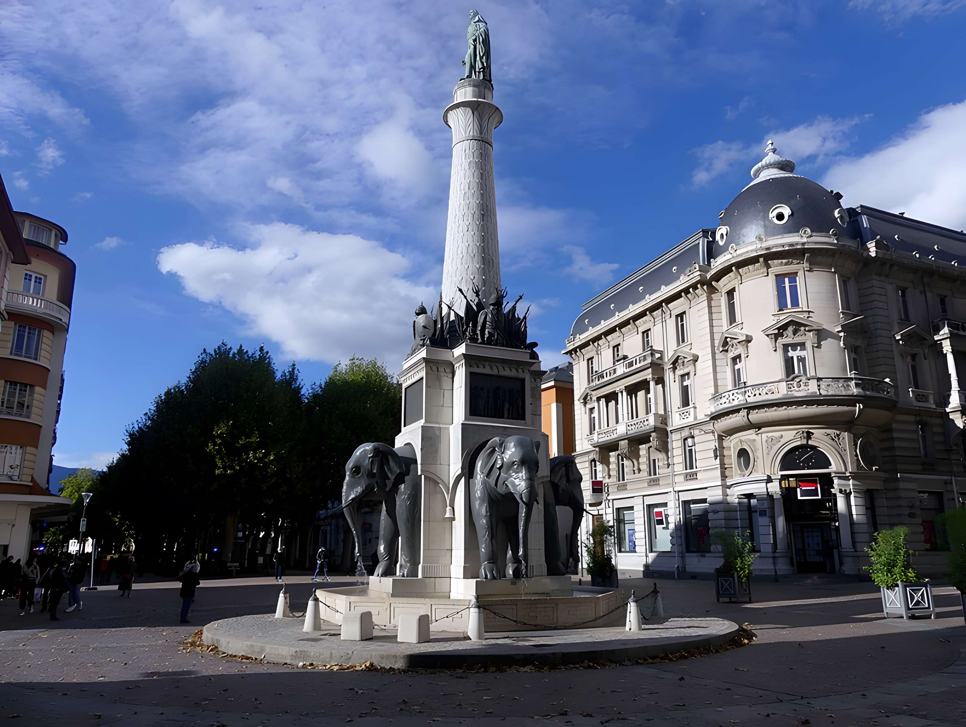Fontaine des éléphants de Chambéry