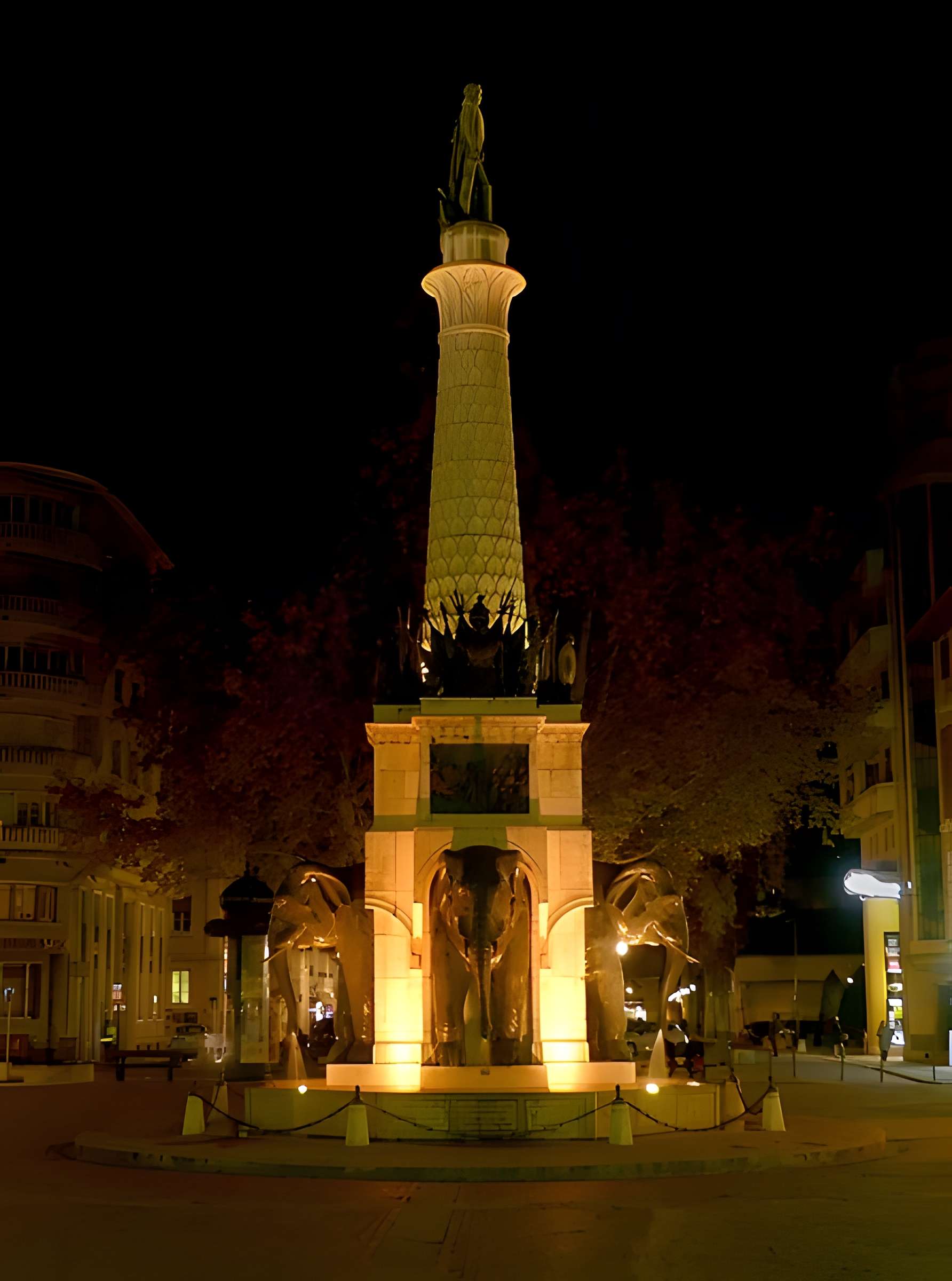 Fontaine des éléphants de Chambéry