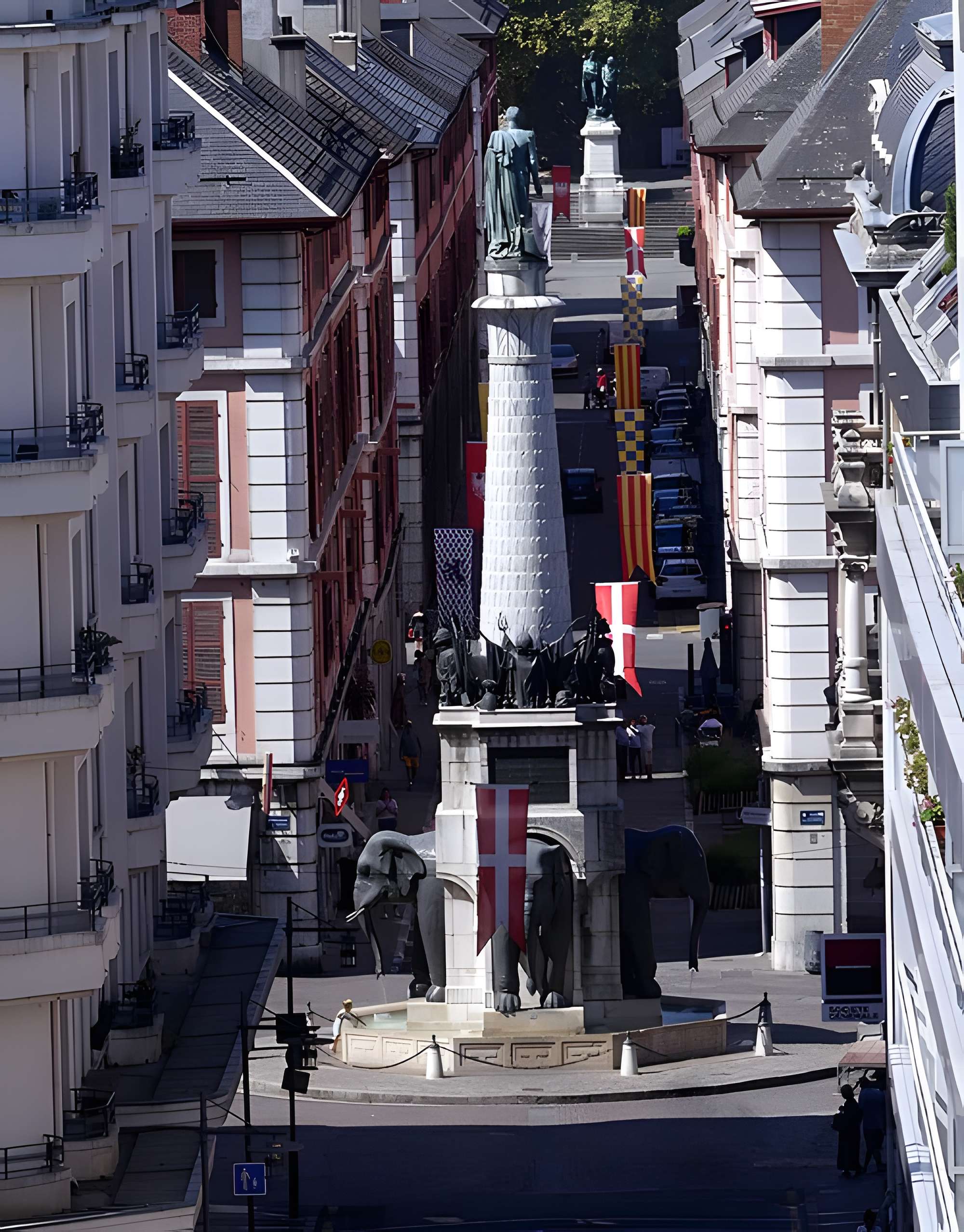 Fontaine des éléphants de Chambéry