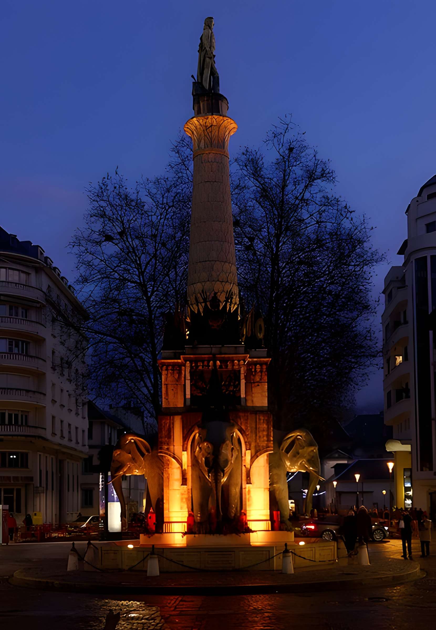 Fontaine des éléphants de Chambéry