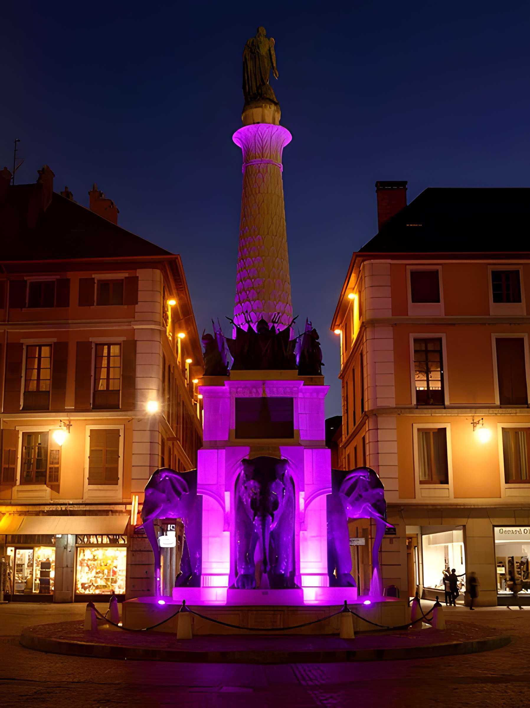 Fontaine des éléphants de Chambéry
