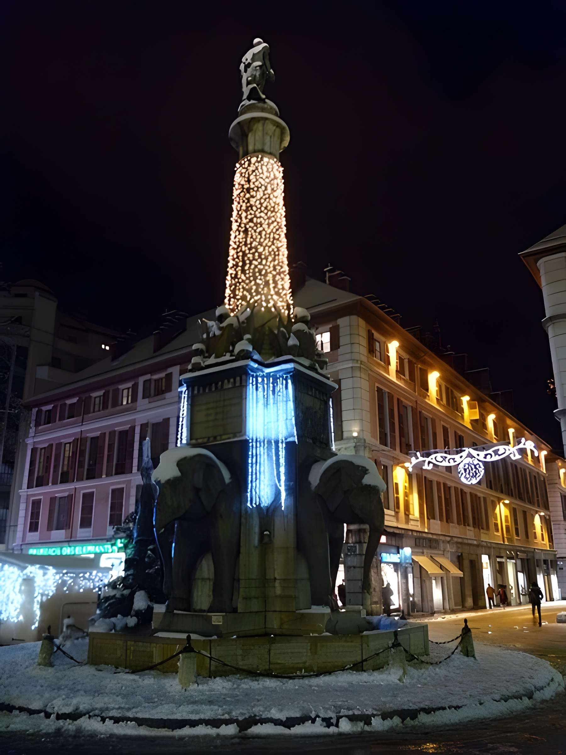 Fontaine des éléphants de Chambéry