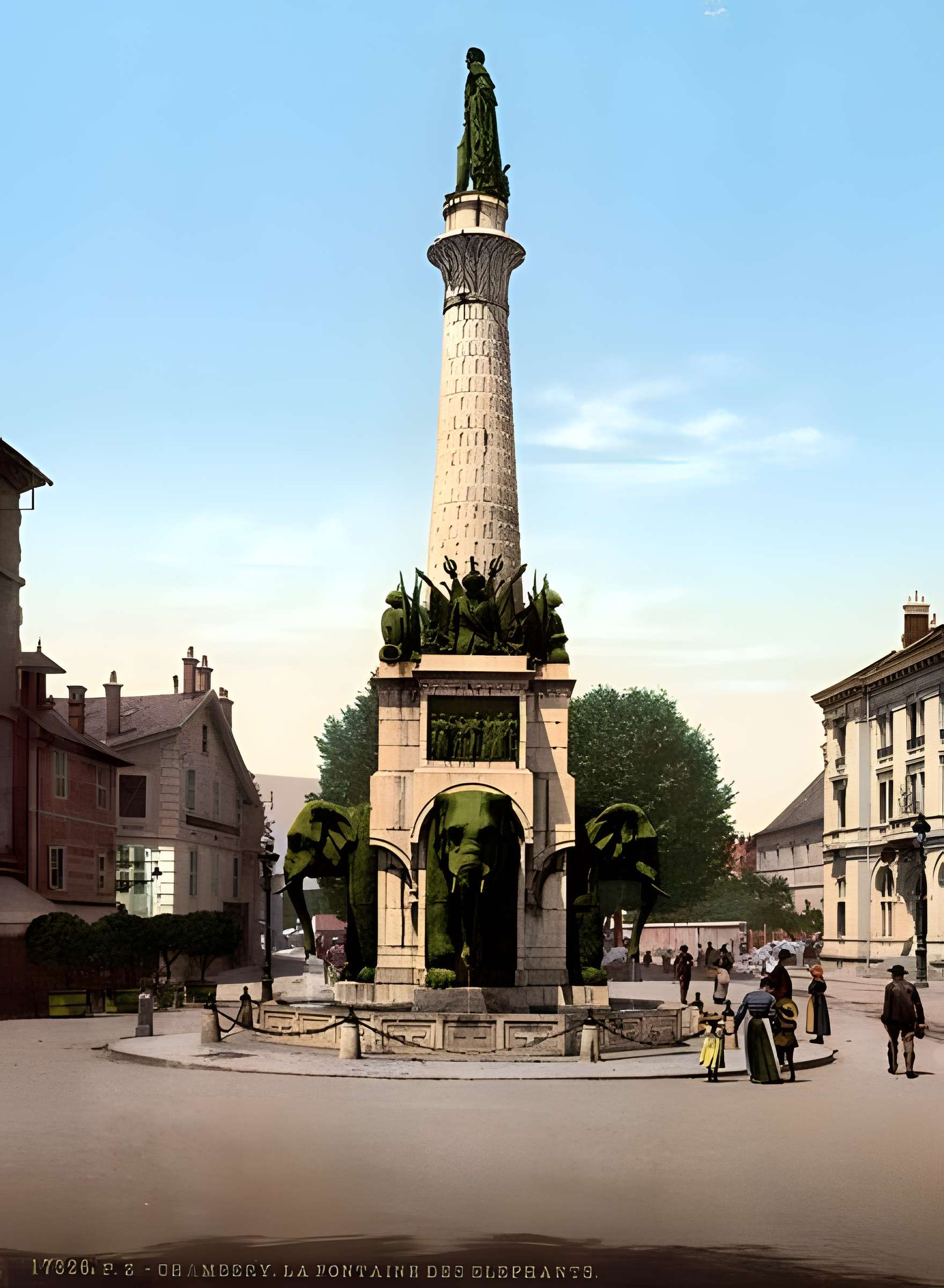 Fontaine des éléphants de Chambéry