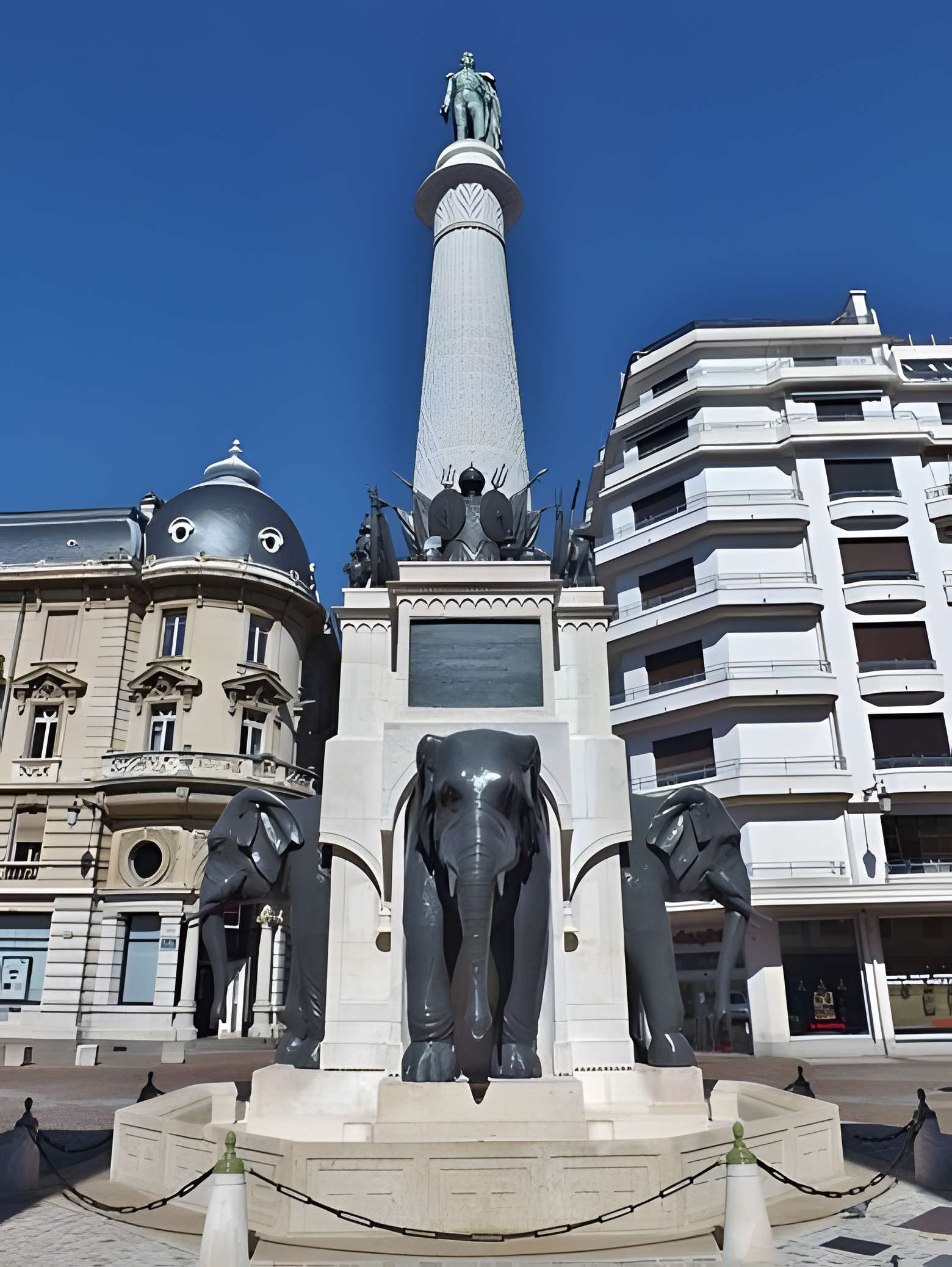 Fontaine des éléphants de Chambéry 