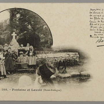 Fontaine de Longueville à Locmalo