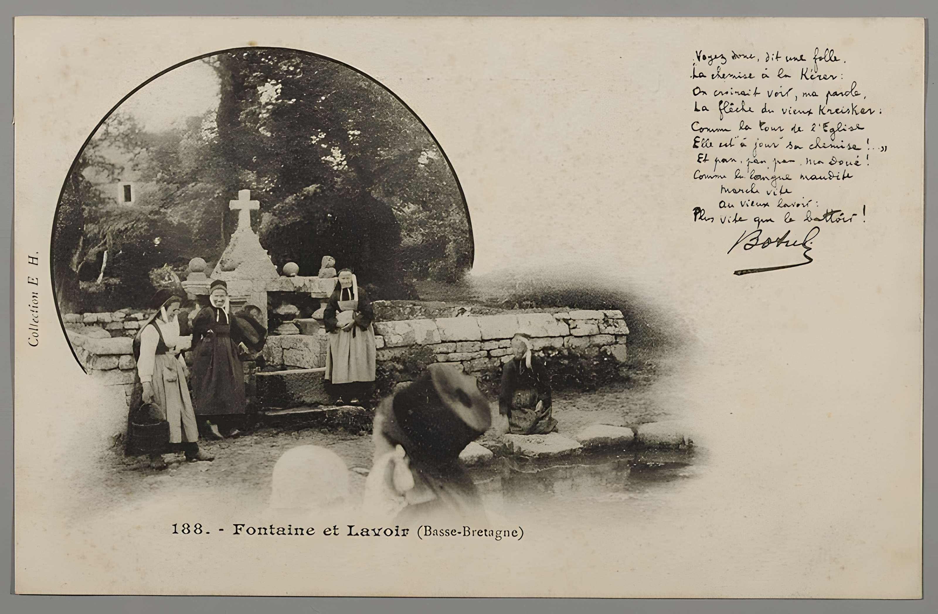 Fontaine de Longueville à Locmalo