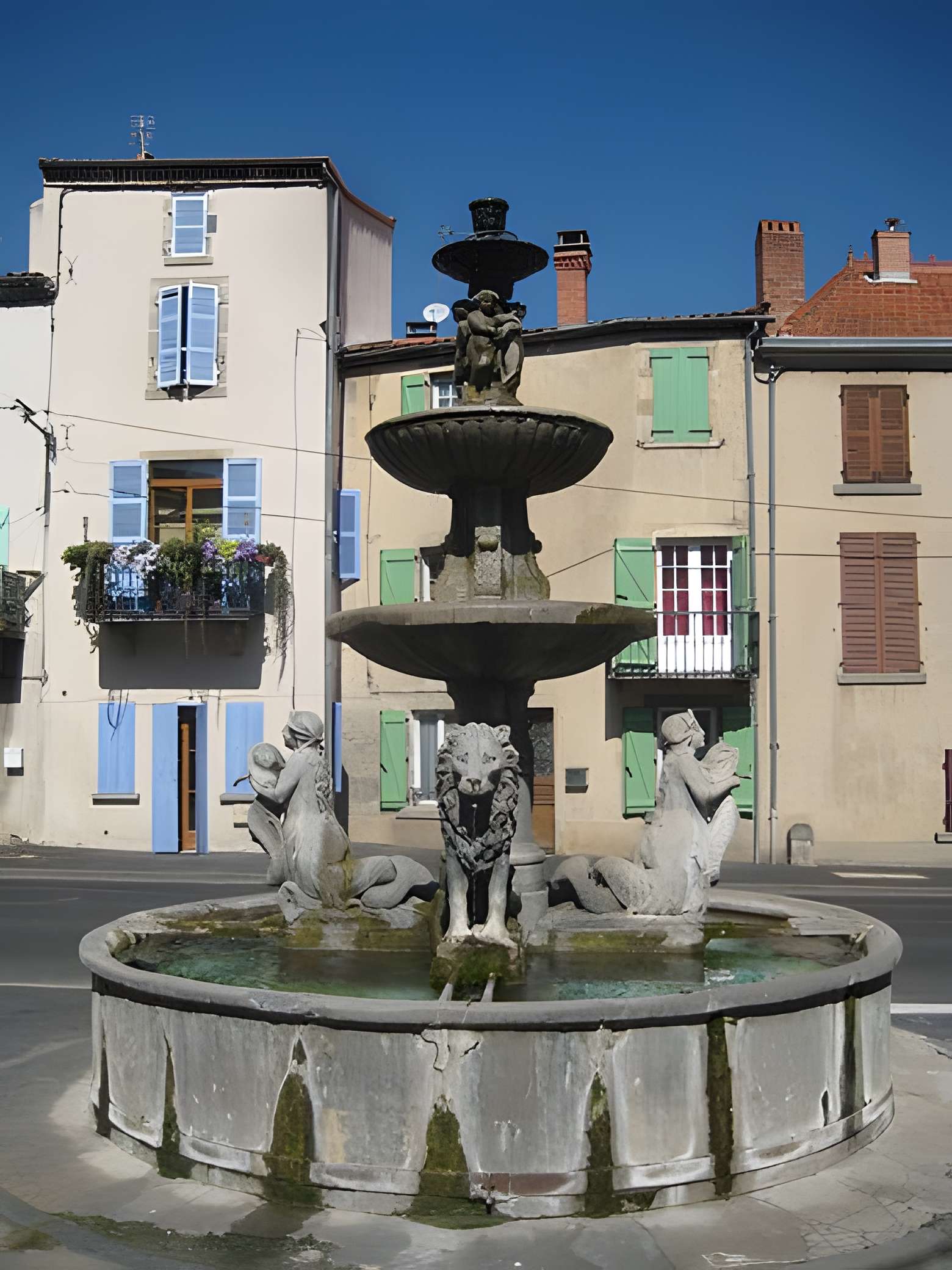 Fontaine des Lions de Plauzat 