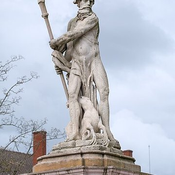 Fontaine de Neptune à Chalon-sur-Saône