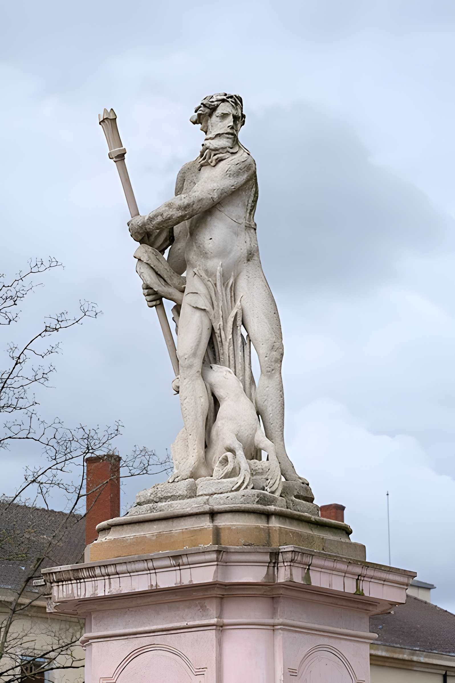 Fontaine de Neptune à Chalon-sur-Saône