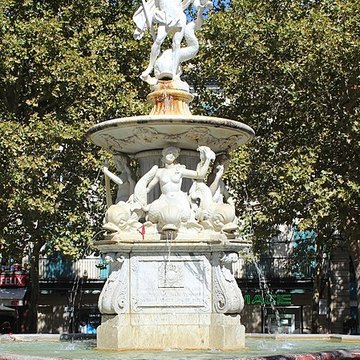 Fontaine de Neptune de Carcassonne