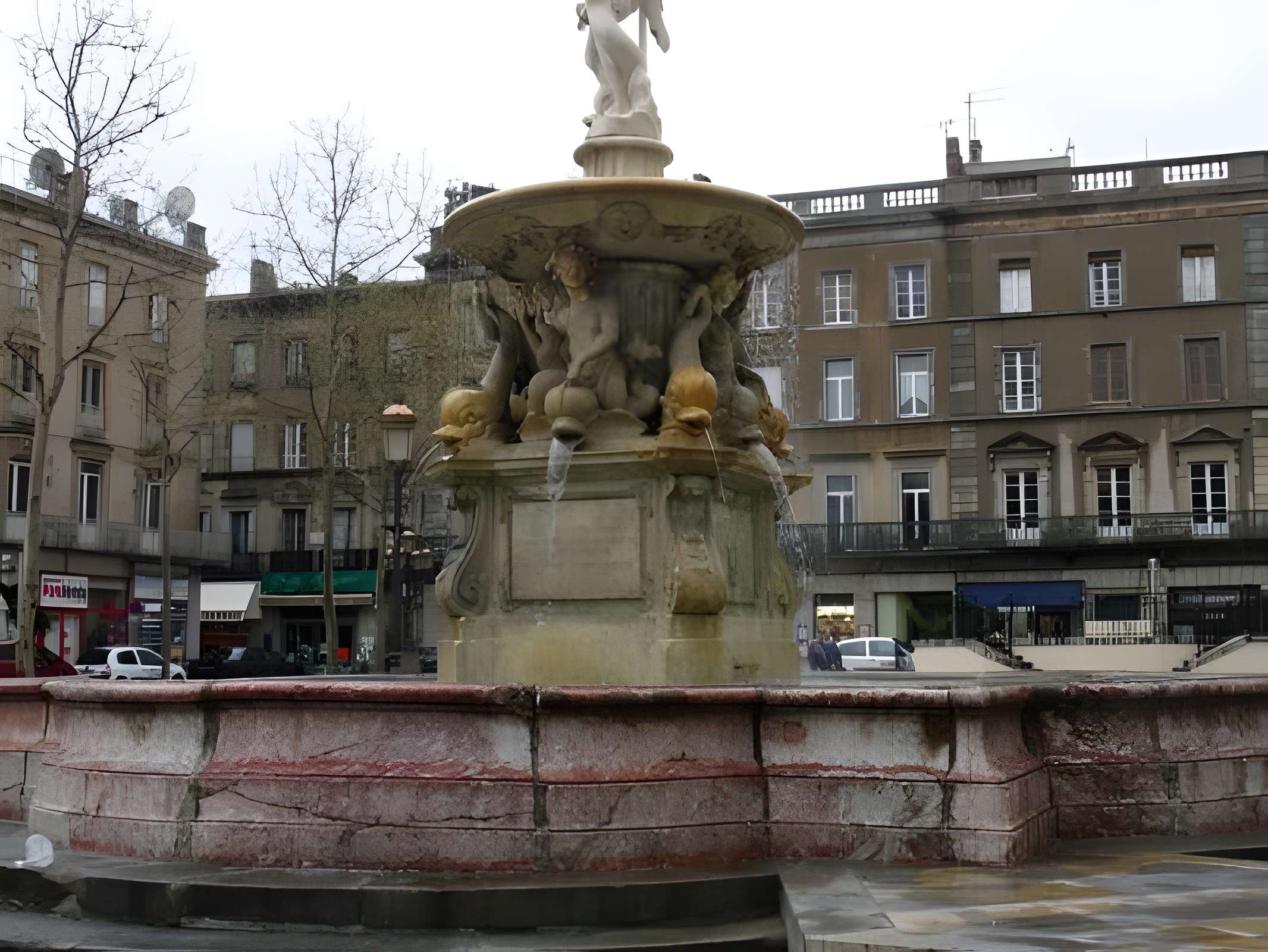 Fontaine de Neptune de Carcassonne 