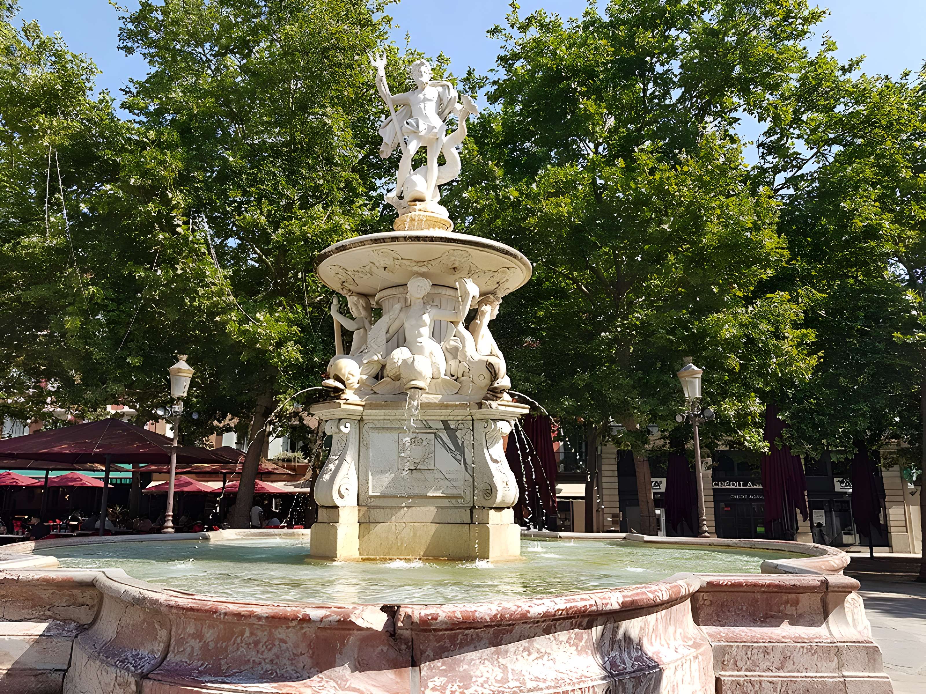 Fontaine de Neptune de Carcassonne