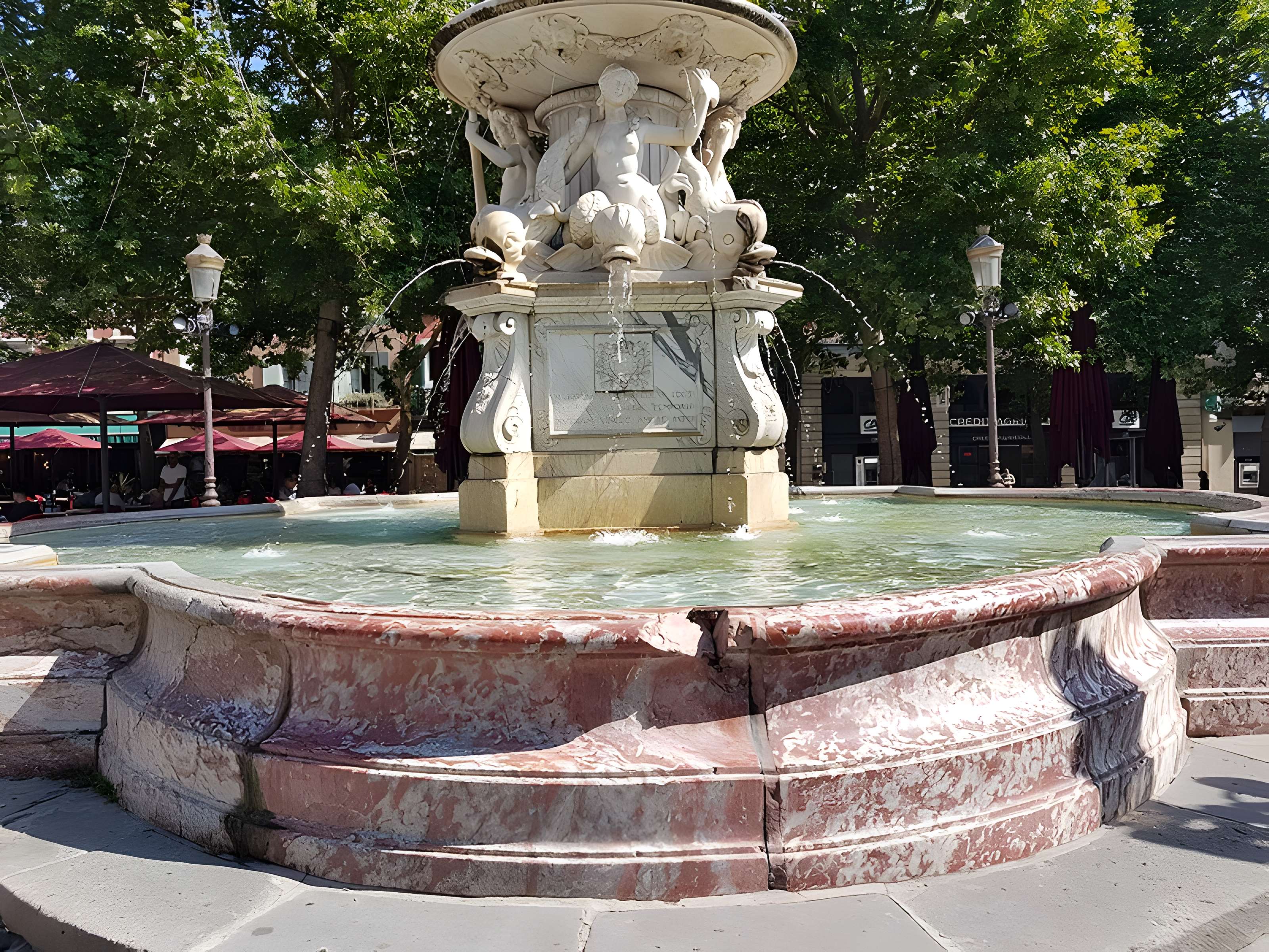 Fontaine de Neptune de Carcassonne