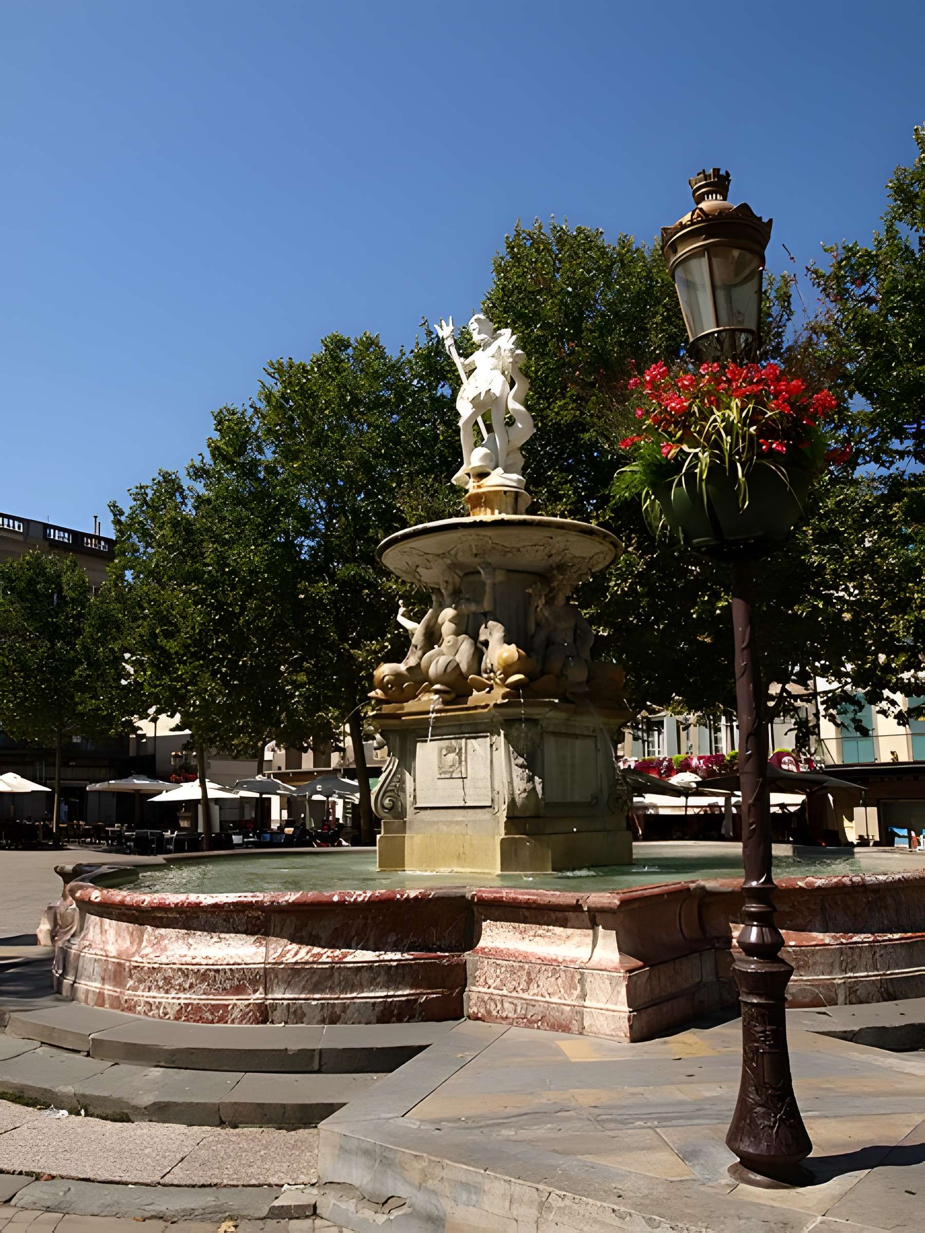Fontaine de Neptune de Carcassonne