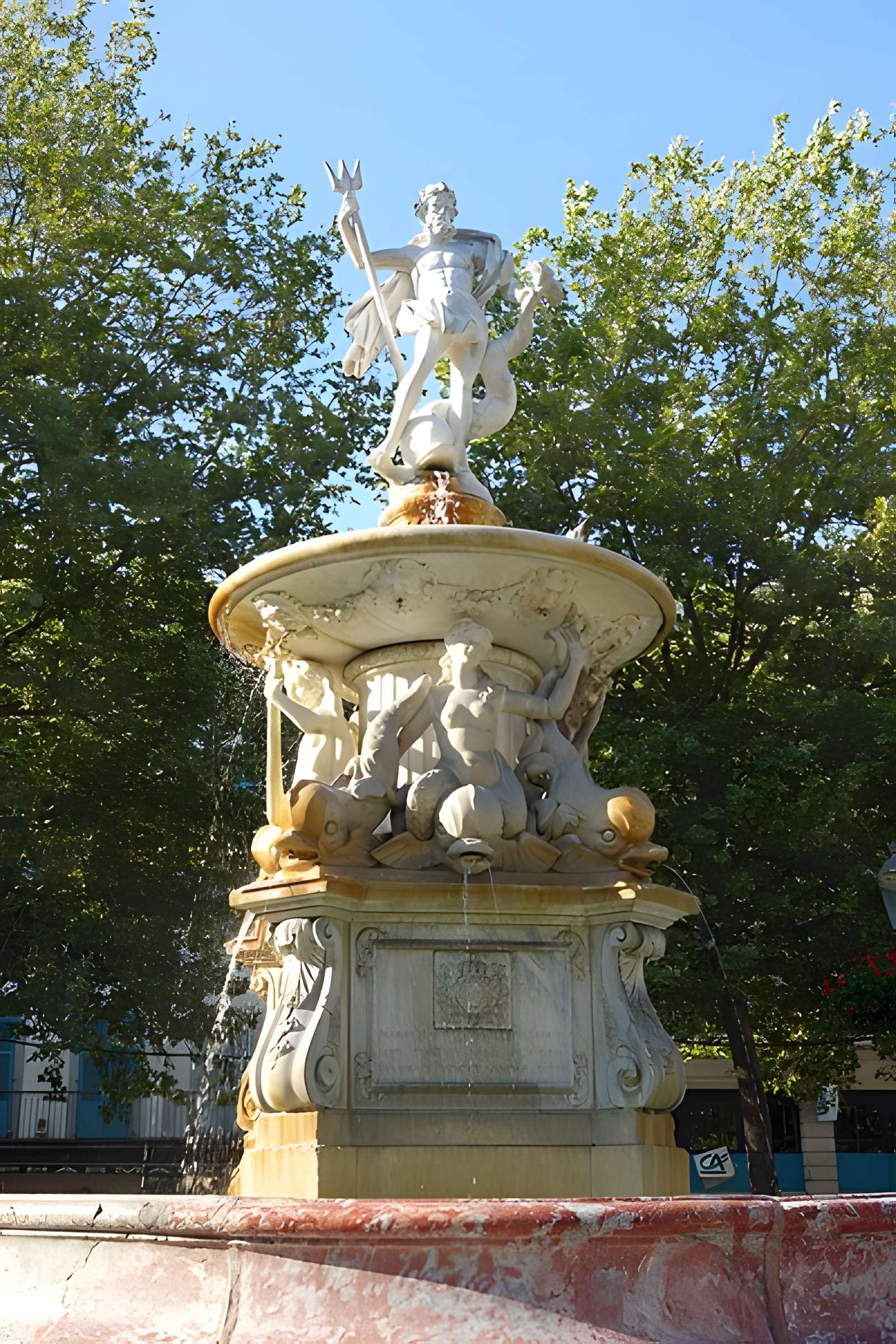 Fontaine de Neptune de Carcassonne