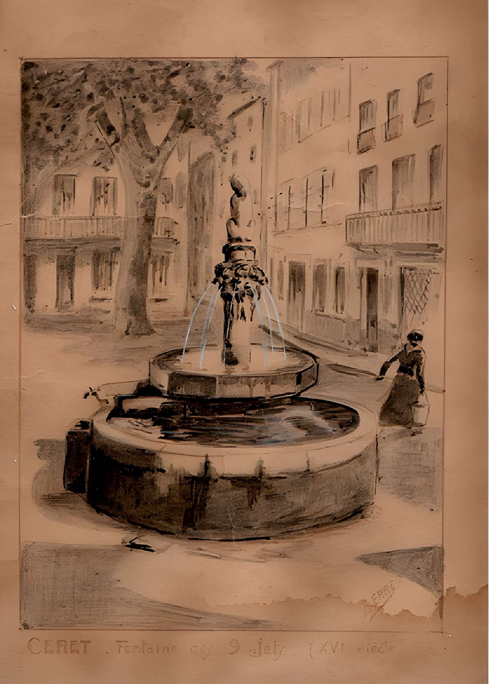 Fontaine des Neuf Jets de Céret