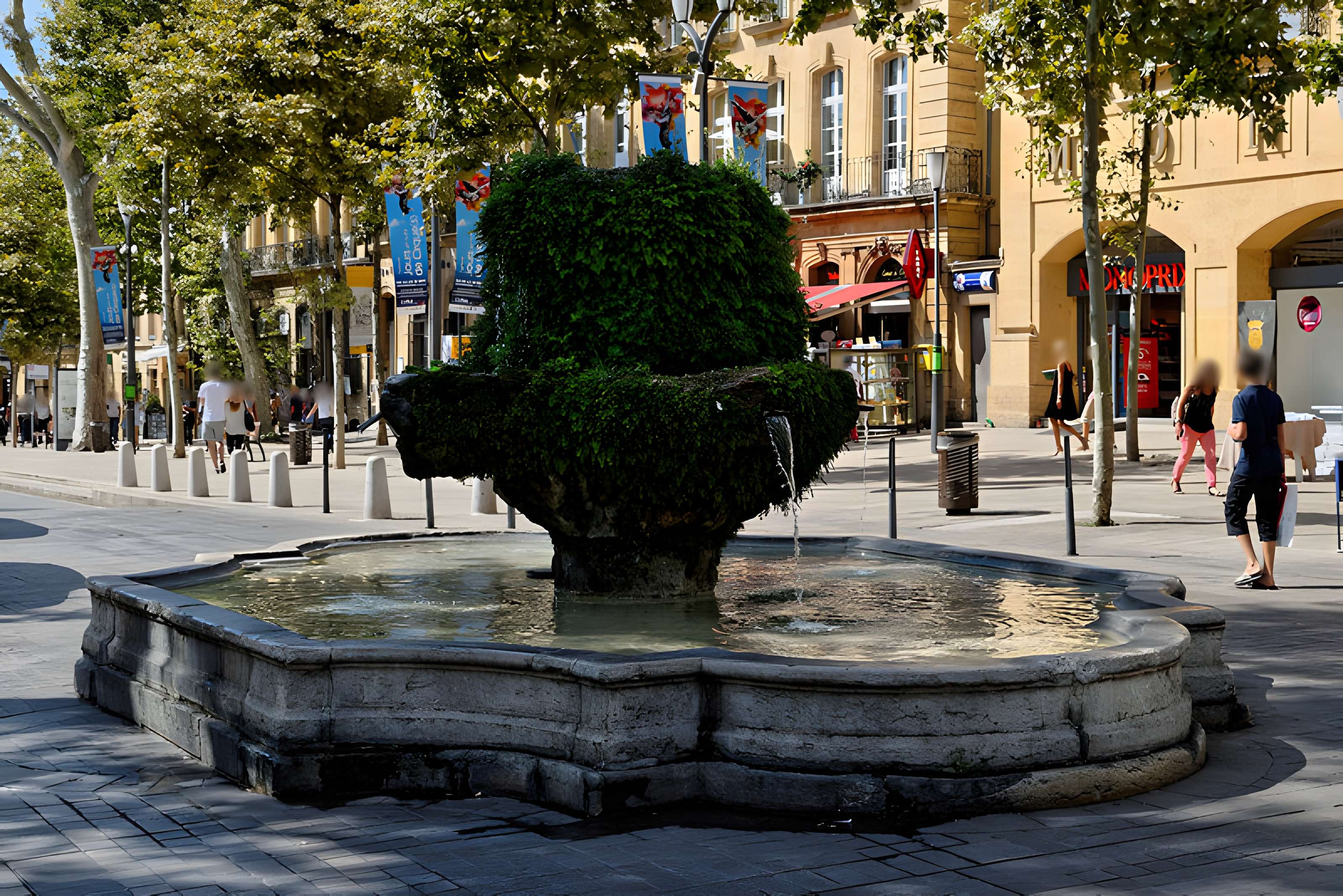 Fontaine des Neuf-Canons d'Aix-en-Provence