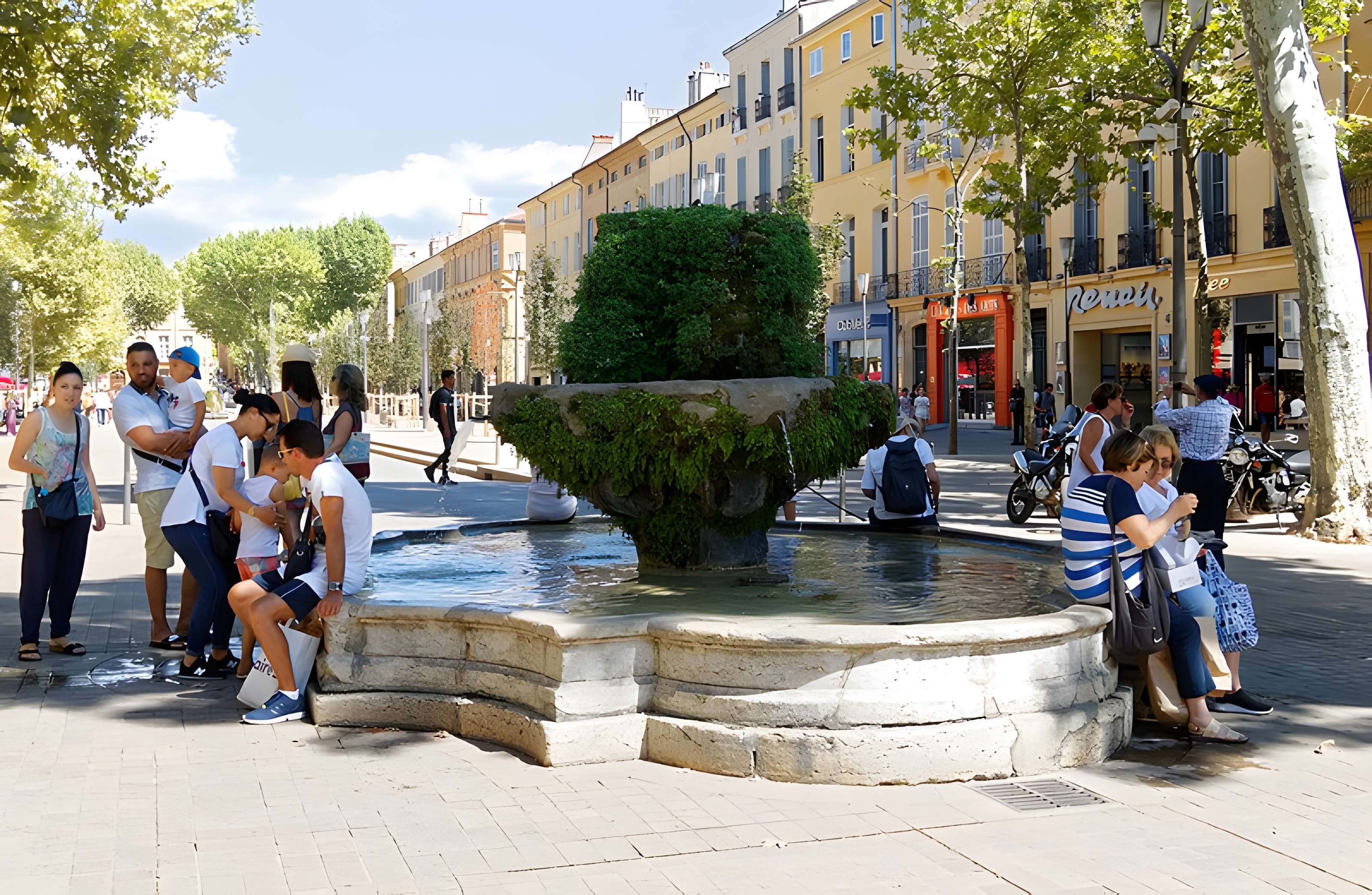 Fontaine des Neuf-Canons d'Aix-en-Provence