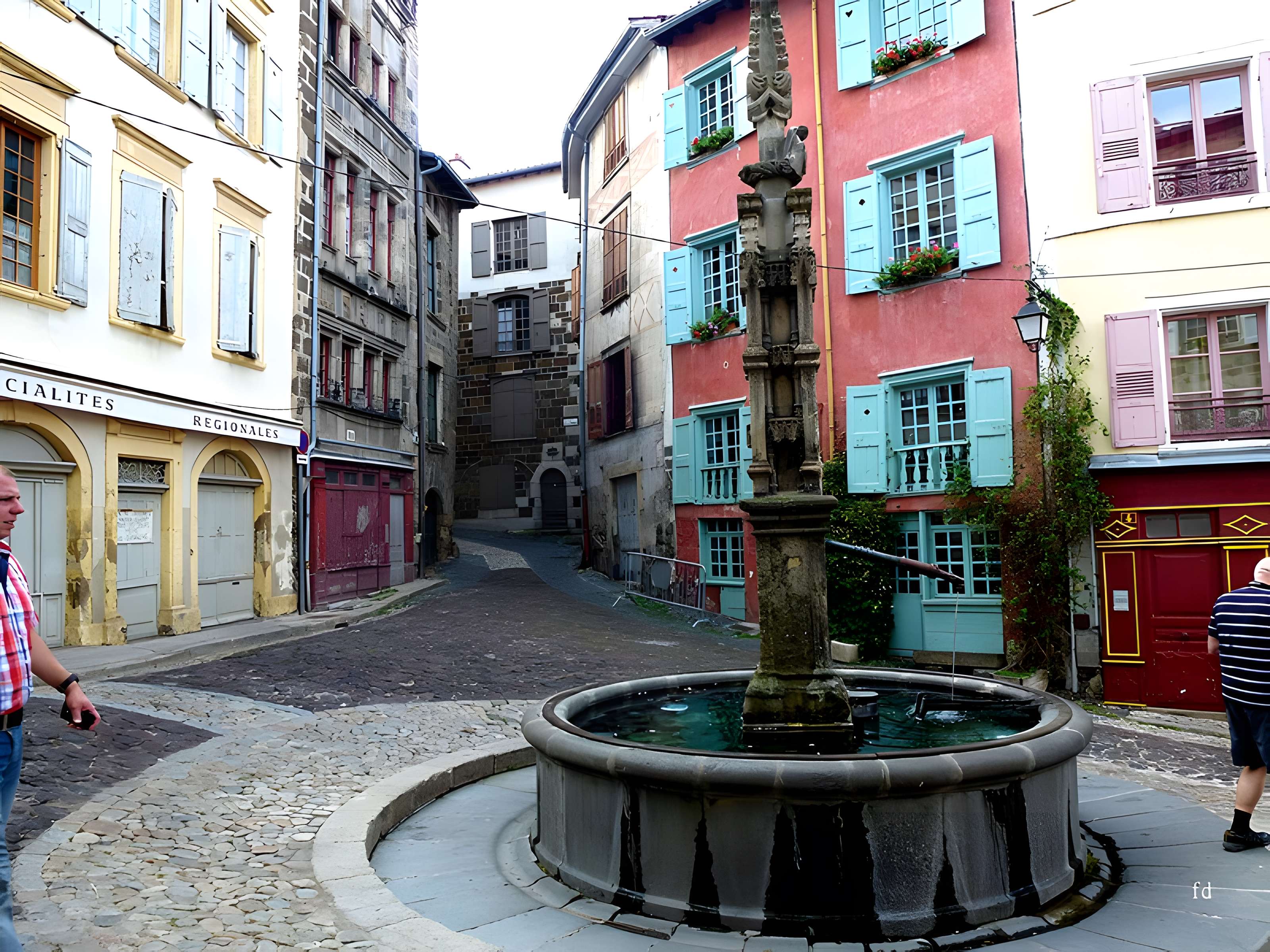 Fontaine des Tables du Puy En Velay