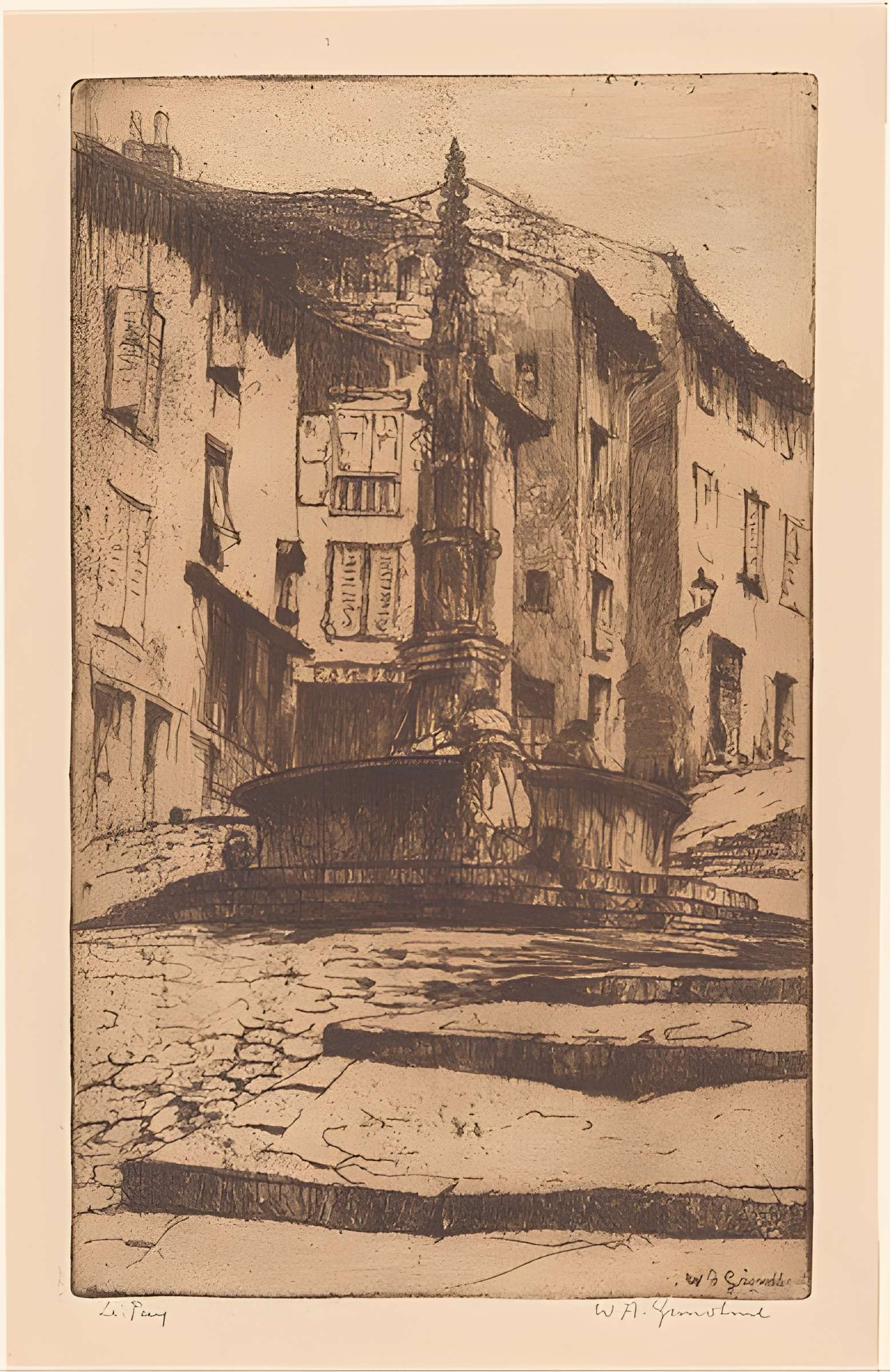 Fontaine des Tables du Puy En Velay