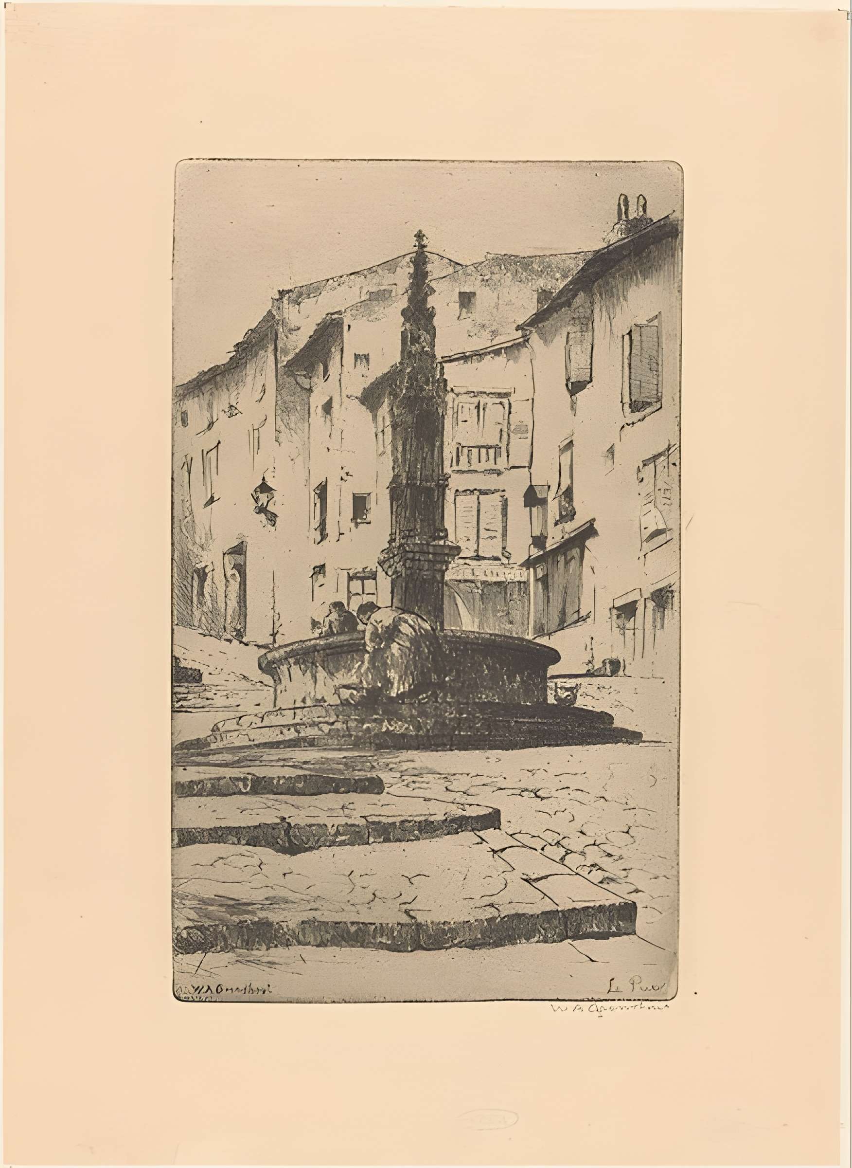 Fontaine des Tables du Puy En Velay