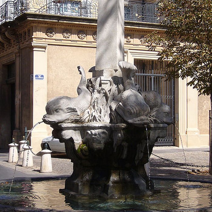 Photo de Fontaine des Quatre-Dauphins dAix-en-Provence