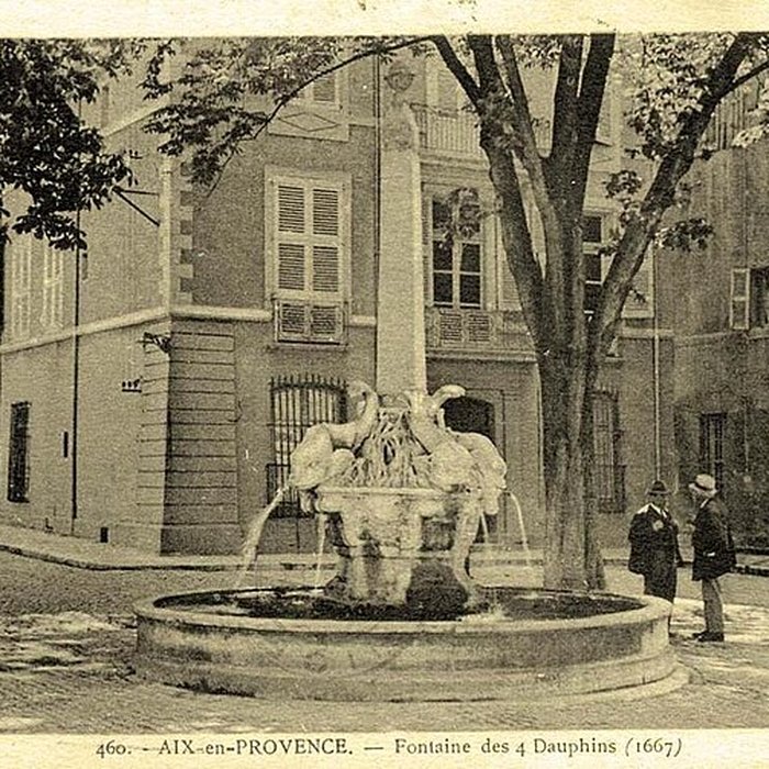 Photo de Fontaine des Quatre-Dauphins dAix-en-Provence