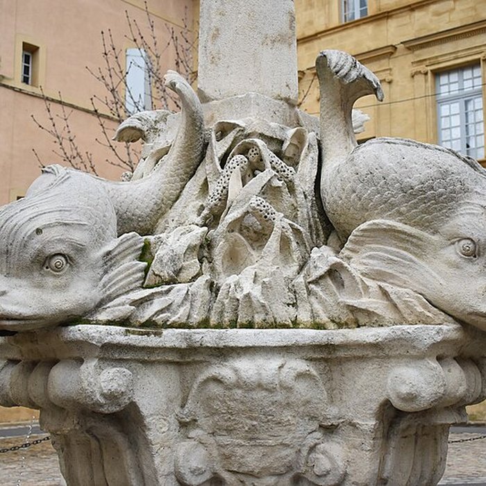 Photo de Fontaine des Quatre-Dauphins dAix-en-Provence