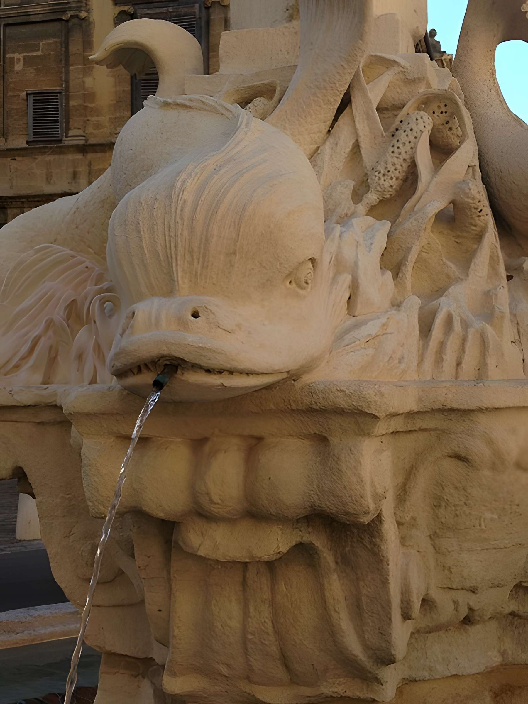 Fontaine des Quatre-Dauphins d'Aix-en-Provence