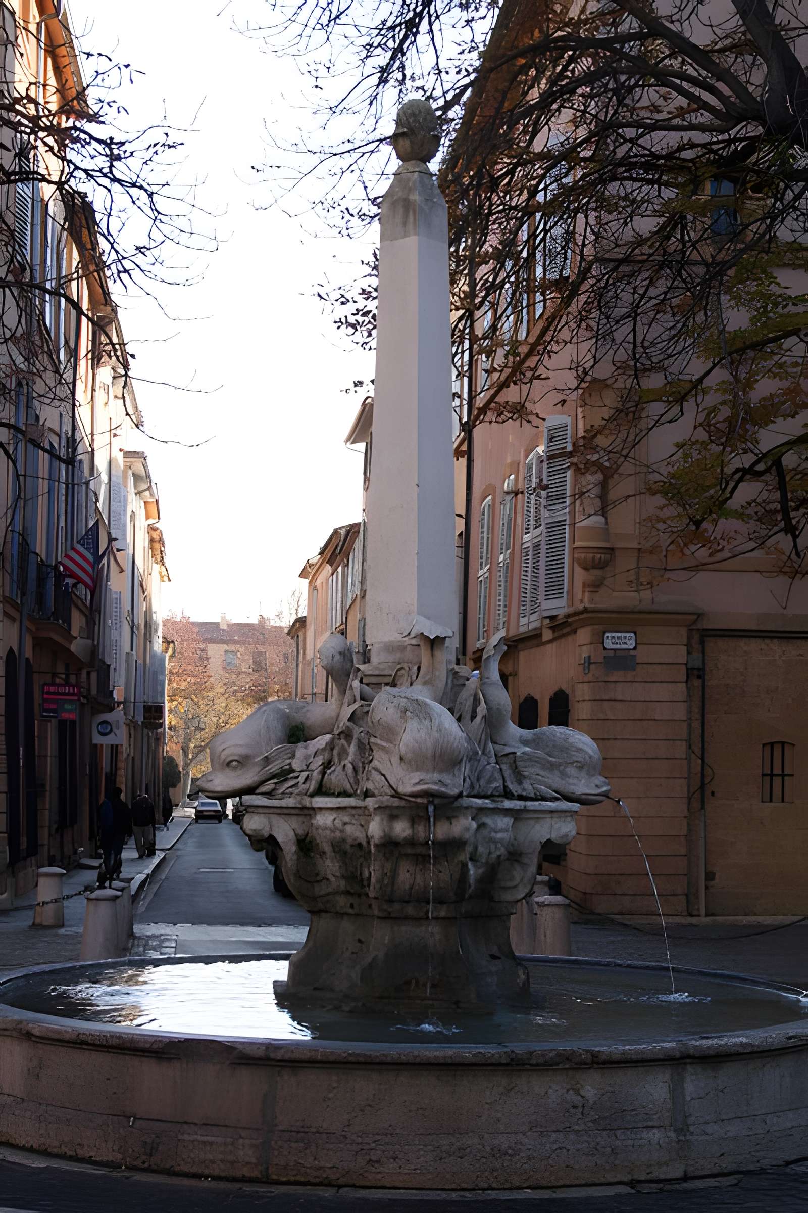 Fontaine des Quatre-Dauphins d'Aix-en-Provence