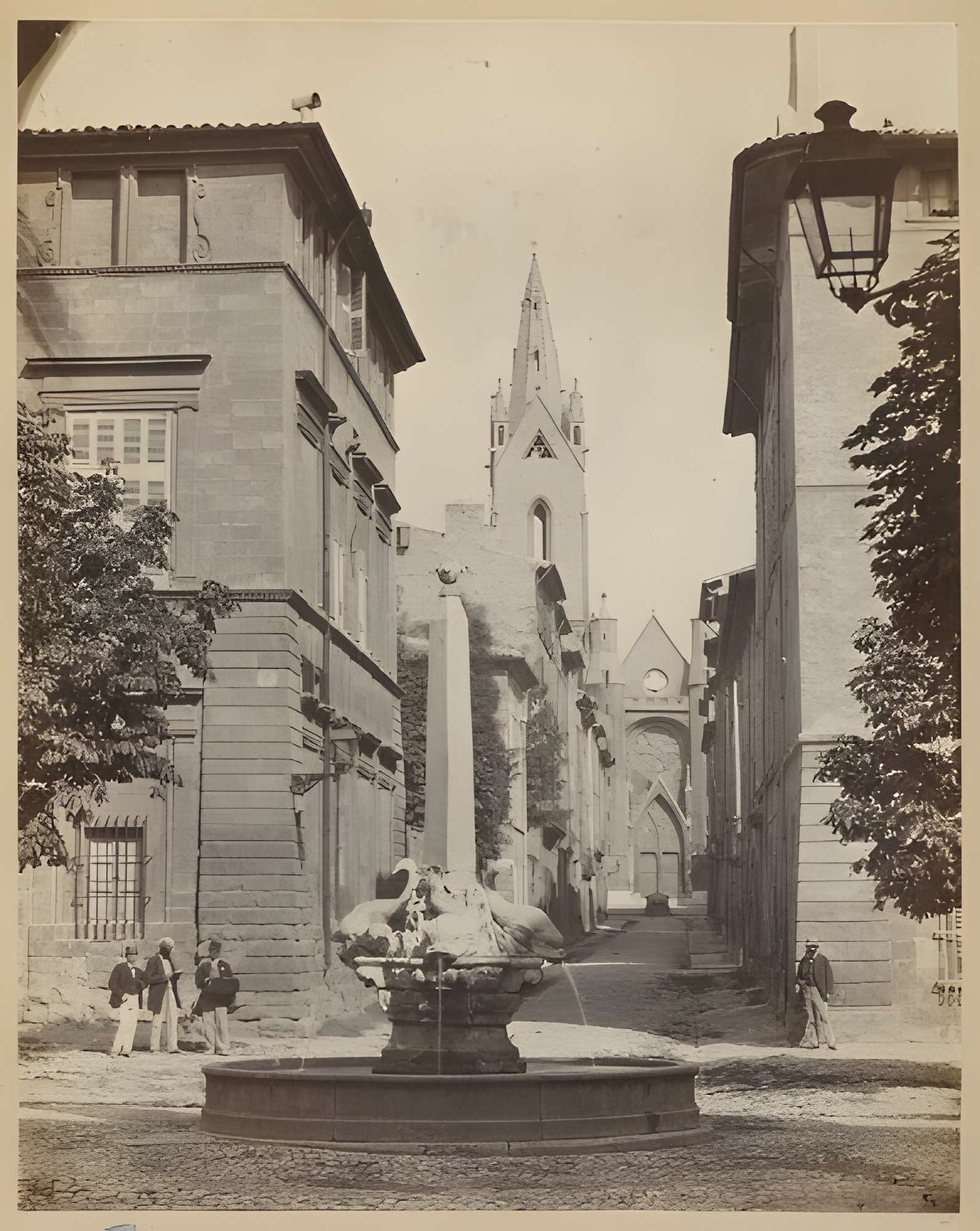 Fontaine des Quatre-Dauphins d'Aix-en-Provence
