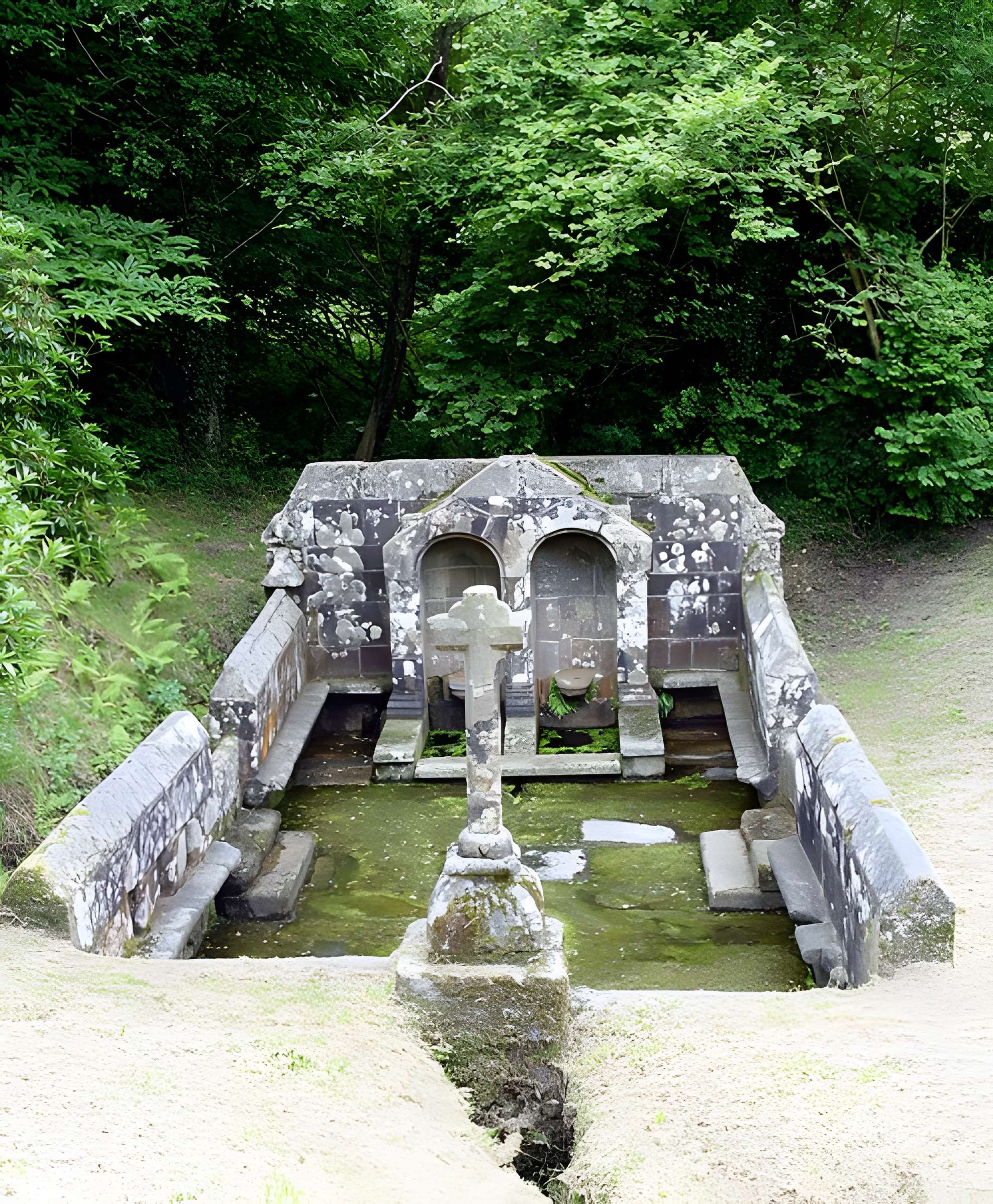 Fontaines dites du Coq, de la Vierge et des Sept Saints de Bretagne