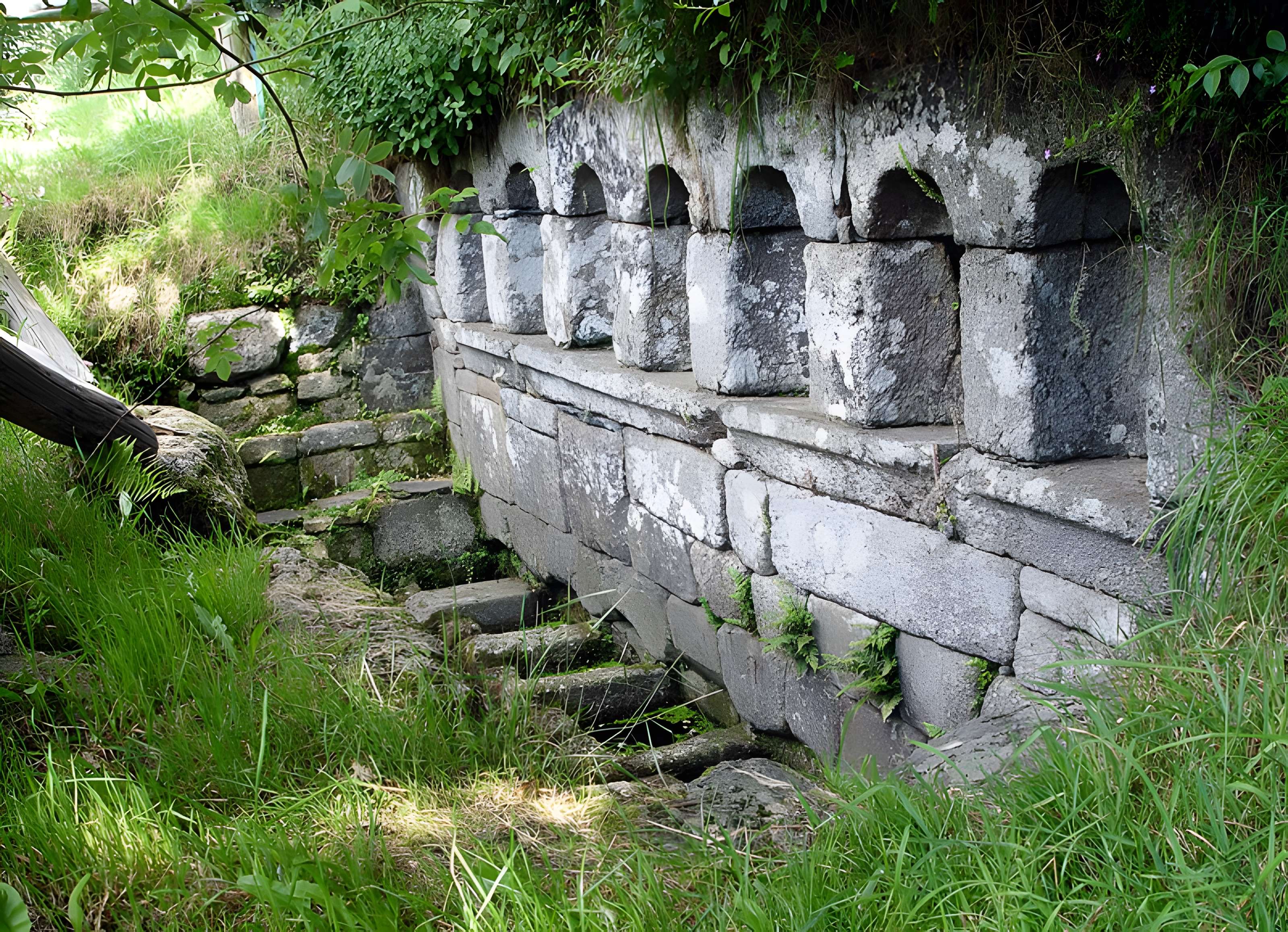 Fontaines dites du Coq, de la Vierge et des Sept Saints de Bretagne