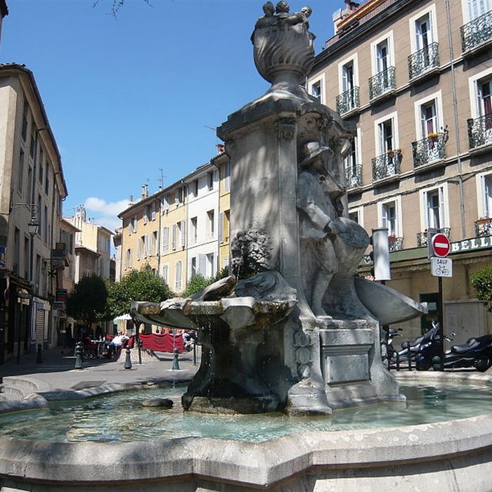Photo de Fontaine du cours Sextius dAix-en-Provence