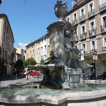 Fontaine du cours Sextius dAix-en-Provence