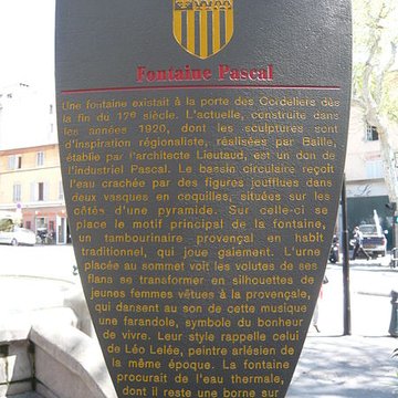 Fontaine du cours Sextius dAix-en-Provence