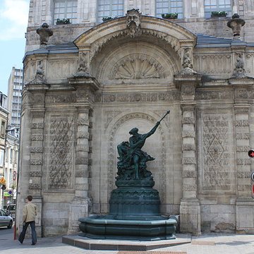 fontaine du pont de cite d arras