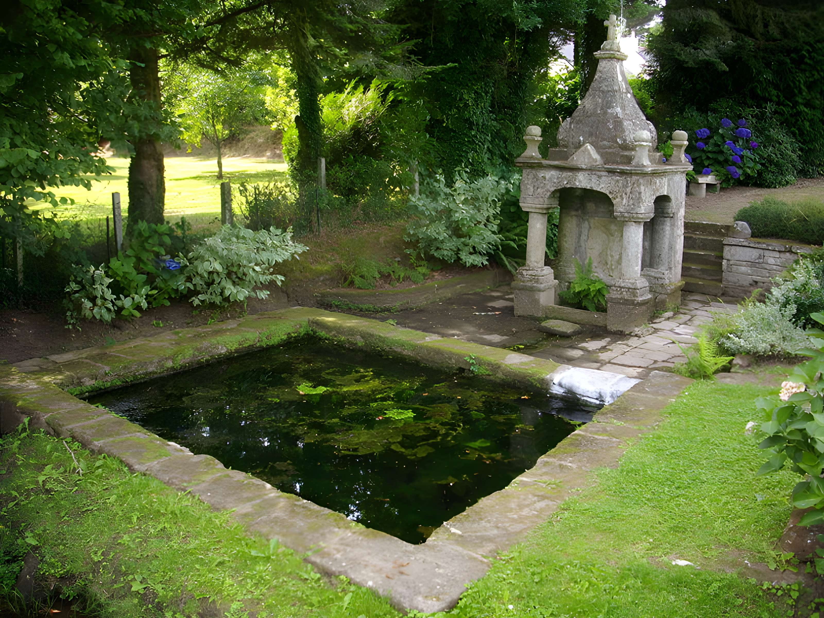 Fontaine du Saint de La Vraie Croix