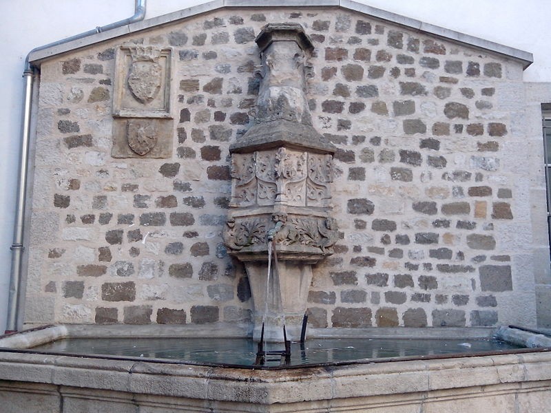 Photo de Fontaine du Theron du Puy En Velay