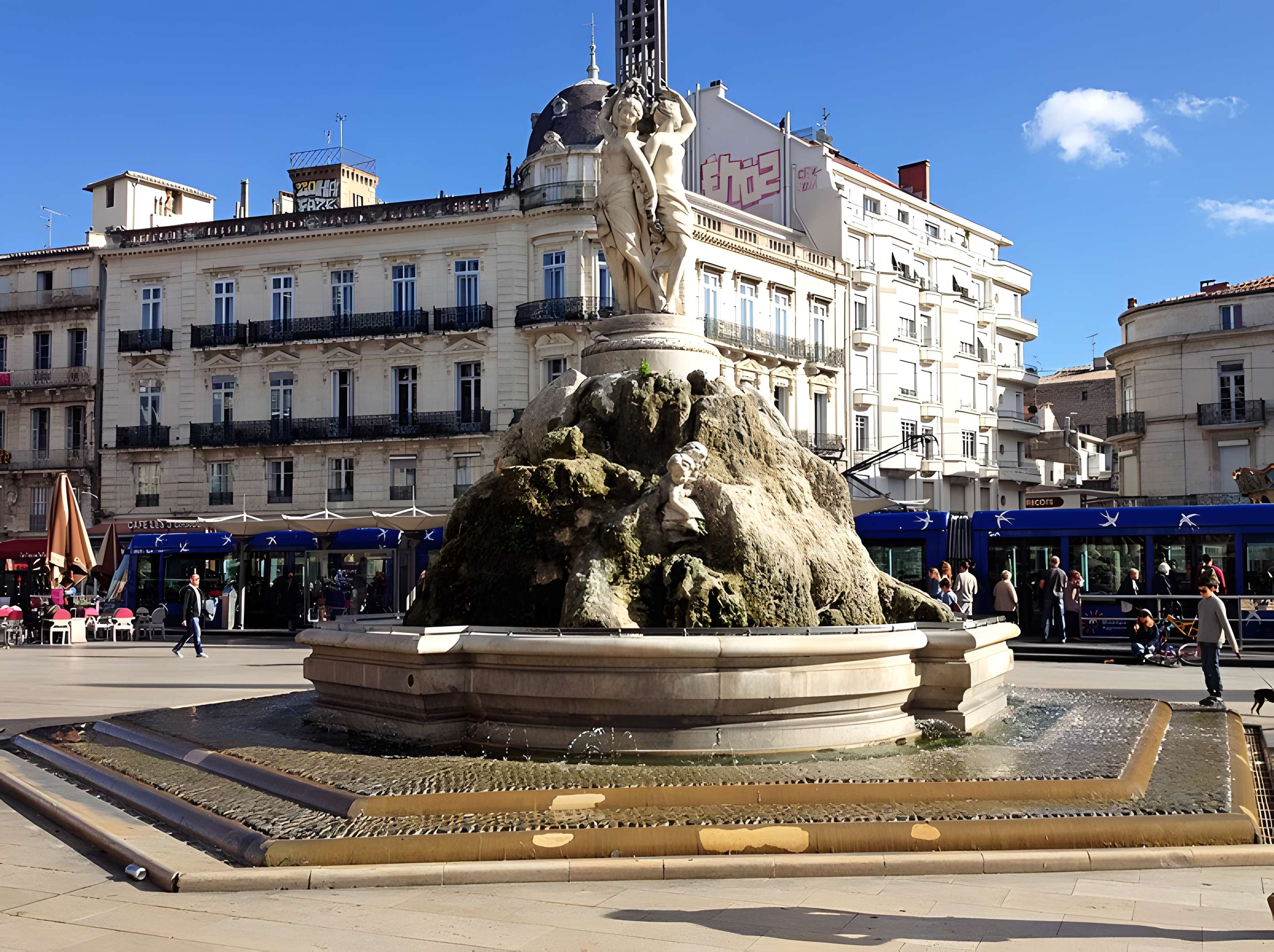 Fontaine des Trois Grâces de Montpellier
