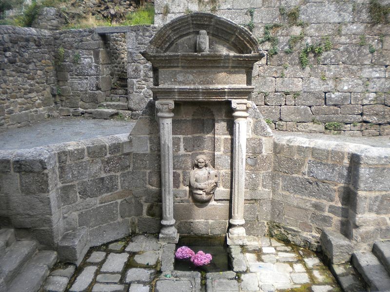 Photo de Fontaine du xvie siècle de Rostrenen
