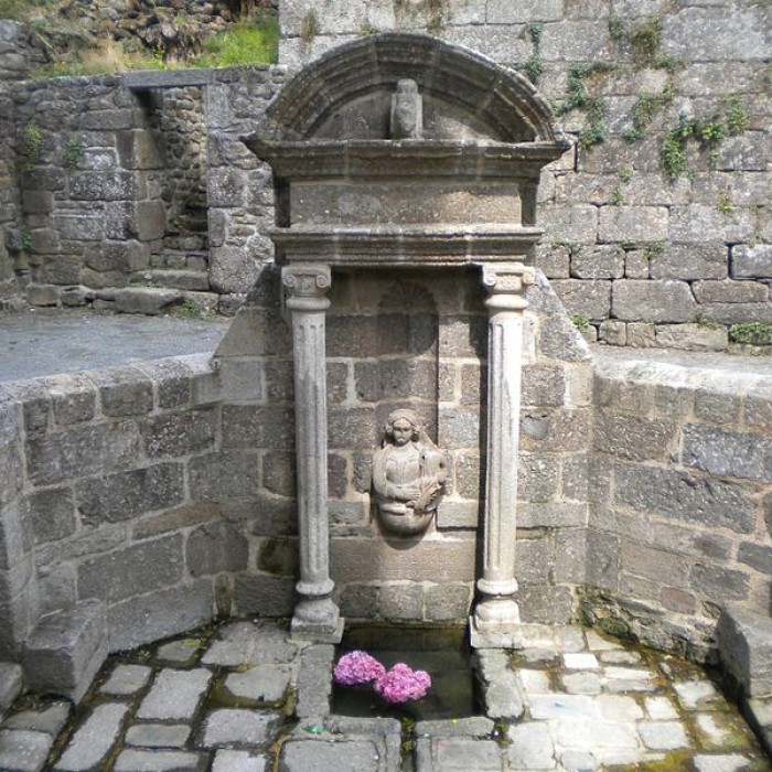 Photo de Fontaine du xvie siècle de Rostrenen